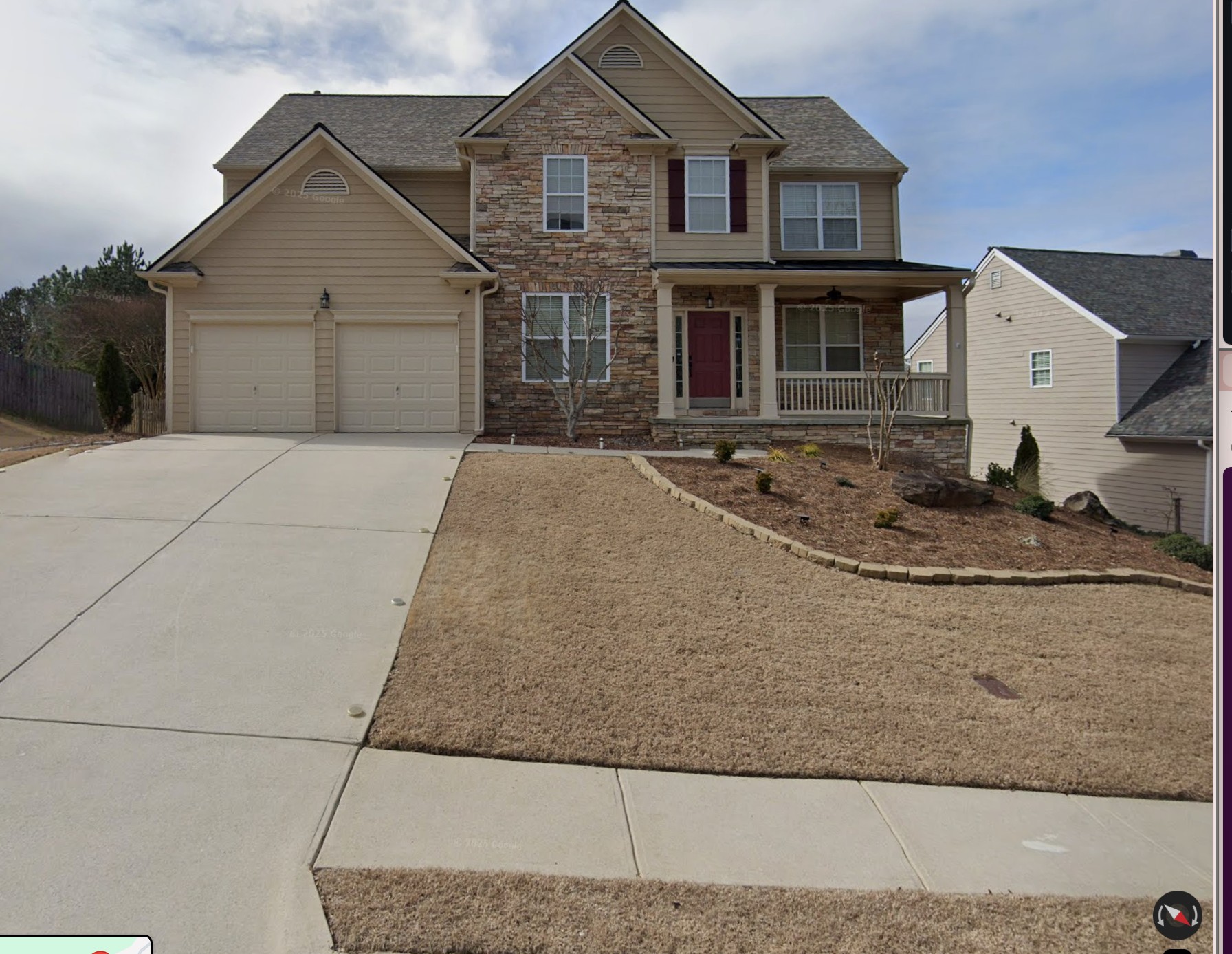 Cut vacuum breaker off front hose bib that had frozen and broke, cut out sediment filter from garage and repipe removed section, flushed water heater and refilled before firing it back up. No further issue at this time.