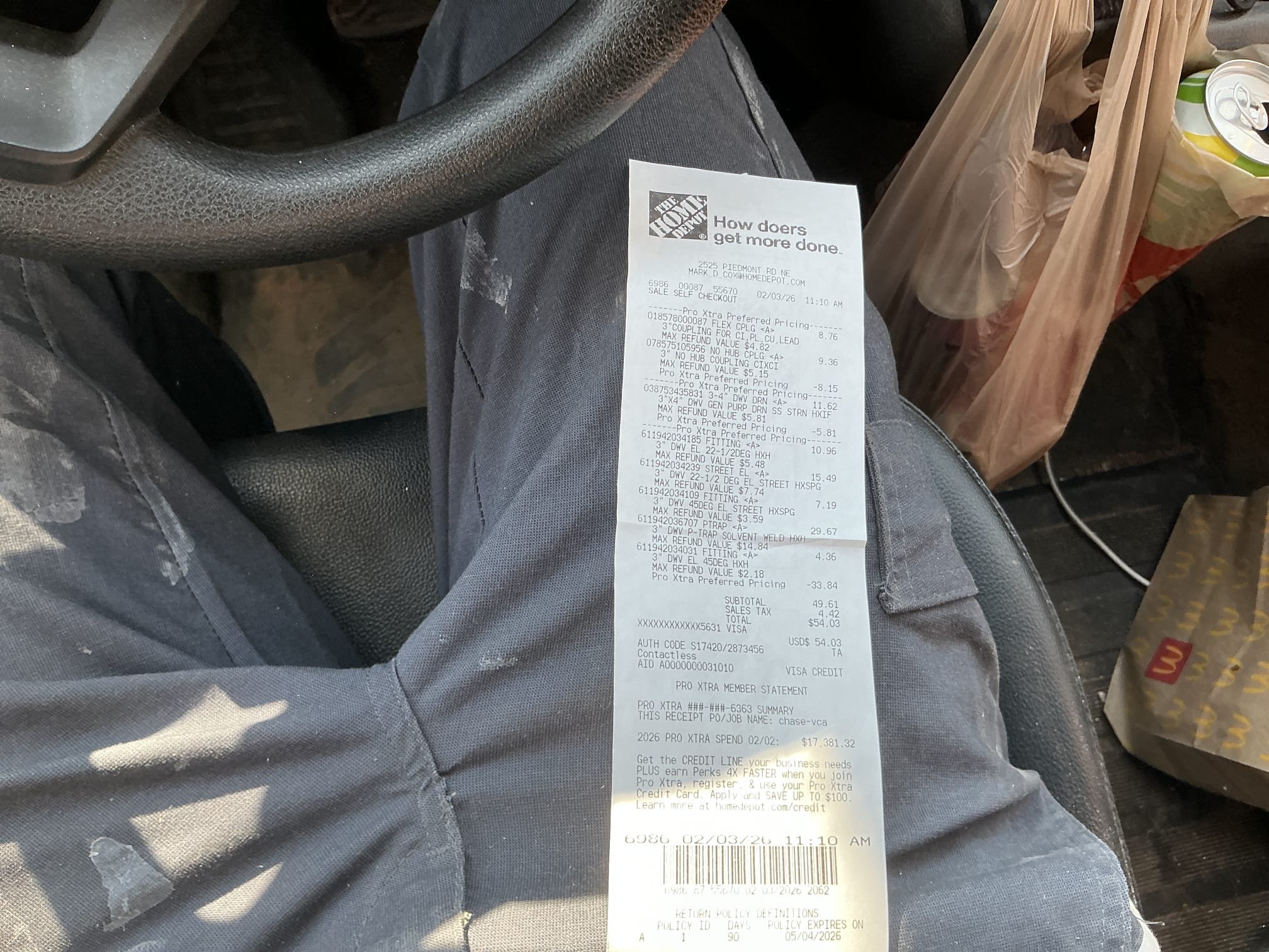Ptrap leaking, 3/4 cpvc line broken, and 2 inch laundry drain leaking upon arrival. Customer stated all three were leaking and would need to be fixed. Informed customer the cast iron p trap would need to be replaced with pvc, we could repair the busted cpvc line and repair the broken section of 2 inch pvc line. Gave customer estimate. Customer approved estimate. Replaced cast iron p trap, repaired 3/4 cpvc line and repaired 2 inch pvc drain. Turned water back on and ran water through all the drains to check for leaks, no leaks were found. Everything is working properly and no leaks upon departure 