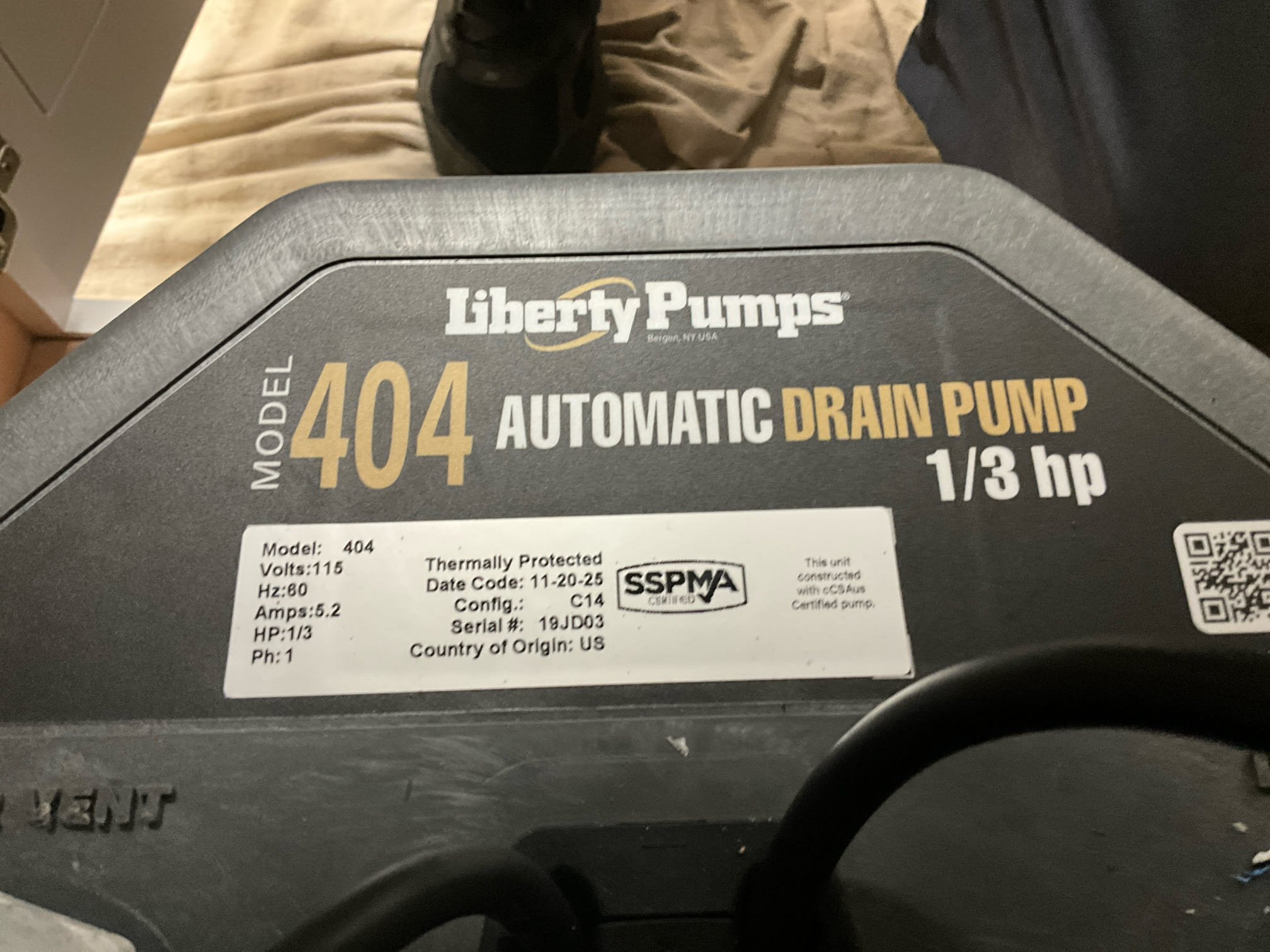 Call for pump not working in break room.

Met with Ms. Marlyn. She states the pump for the break room sink is not functioning, leading to the sink and the dishwasher not draining.

Inspection revealed a 3-4 year old liberty ejection pump system has failed. Bypassing did activate pump, but discharge was inconsistent. Power supply appears adequate and consistent. Drain line is approximately 8-10 foot rise, and horizontal run has adequate fall. Vent line is dedicated, not admittance valve. Check valve functioning well. Ms. Marlyn mentioned cleaning bird feeders in the sink, and this was consistent with clumps of bird seed inside pump basin. 

I replaced unit and advised that mesh strainers may help extend the life expectancy of the pump. 

While on site I also discussed water heater. A serial number lookup places this water heater at 30 years old. Signs of failure present, and I recommend replacing the unit as soon as possible. I also discussed the benefits of our home maintenance plan, a