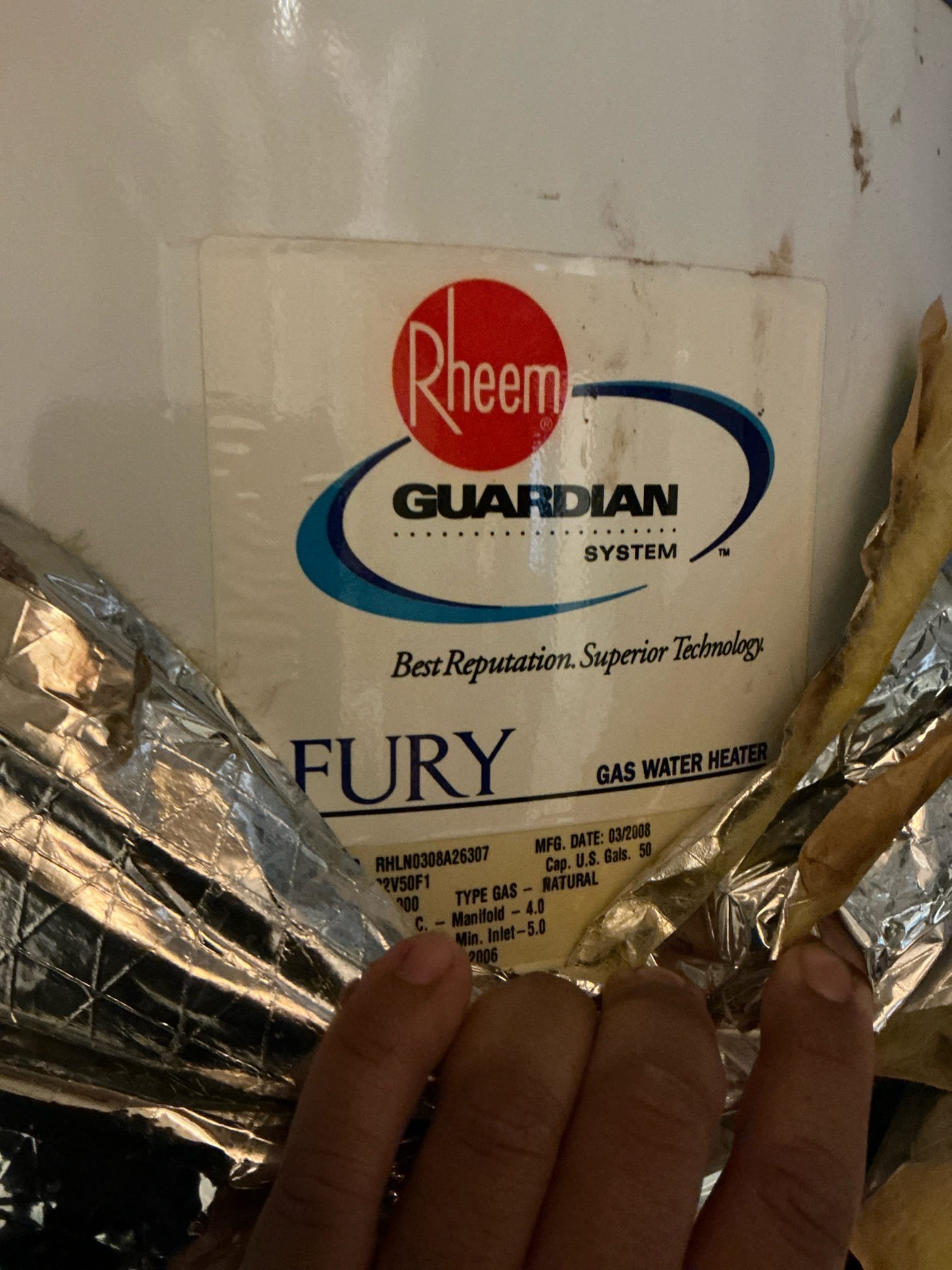 Customer initially contacted us regarding a non-functioning garbage disposal button. Upon evaluation, we confirm the air activated switch mechanism has failed. Replacement was recommended. During the full system evaluation, water pressure was tested and found to be within safe operating limits. We also identified 2-50 gallon water heaters that were manufactured in 2008 and a failed thermal expansion tank. Due to the age and condition , immediate replacement of both water heaters and associated piping in parallel, as well as expansion tank is strongly recommended to prevent potential failure and property damage. Estimates were provided for recommended work.



(we left garbage disposal off due to switch, not shutting off immediately creating a potential hazard)