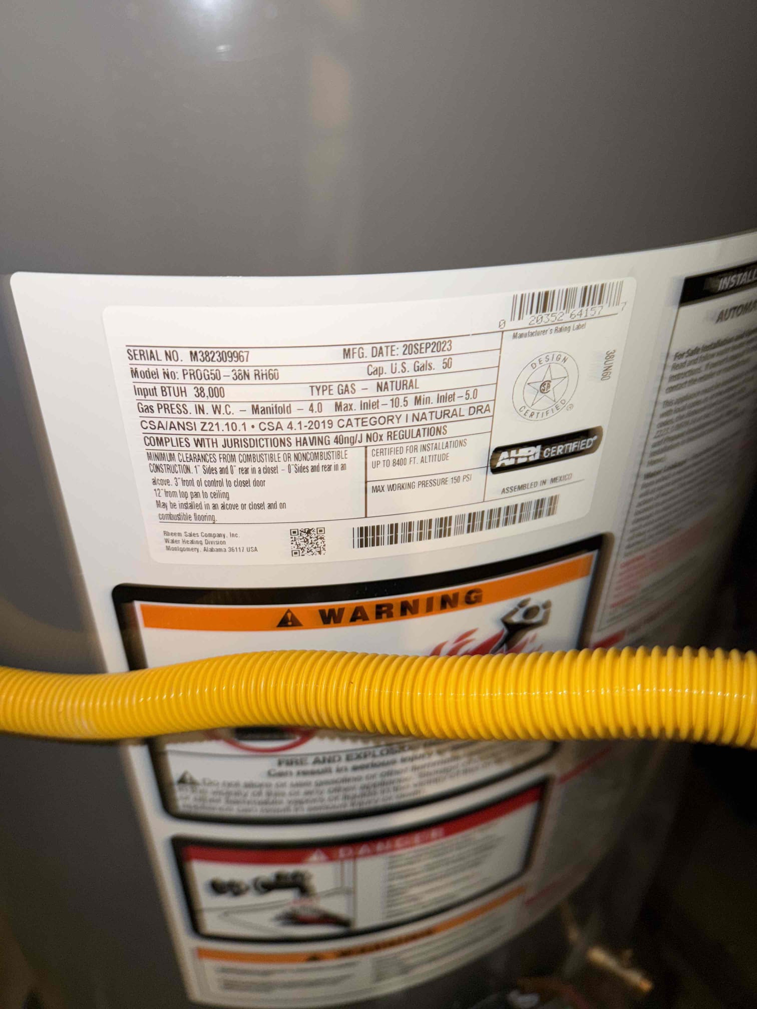 Customer called us out with the complaint of garbage disposal, not working after visual, inspecting and doing voltage test determine garbage disposal and more than likely burned out for customer. That replacement was the only option customer approved replacement. Furnished and installed half horsepower garbage disposal thoroughly checked all connections for any leaks. Everything is working as expected upon departure.