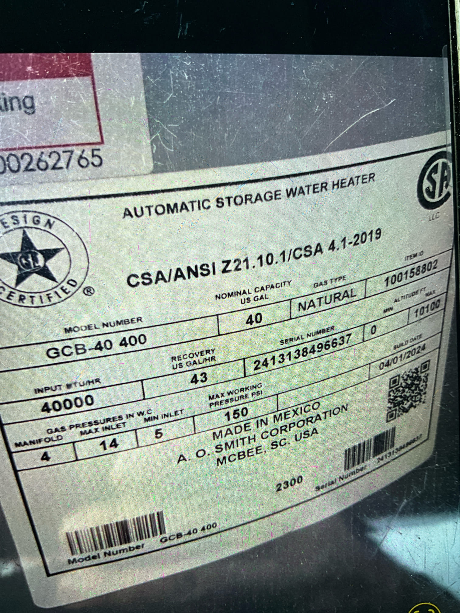 Pick up and return with champion 3 inch flush tower gasket for an American standard champion toilet in the upstairs bathroom. I did mention to Ms. Sarah that this part has been made obsolete by American standard, and this may be the last repair that is able to be made on this toilet.

I also replaced a traditional three inch flapper in the main level toilet as a courtesy, as a show of demonstration of our commitment to outstanding customer service, and in appreciation for Ms. Sarah’s patience and understanding as we faced shipping and order delays for this particular part.

Now that the leak has been repaired, I encourage you to reach out to your water service provider to request a bill adjustment. I have confirmed there is no longer a leak, and the issue has been resolved.