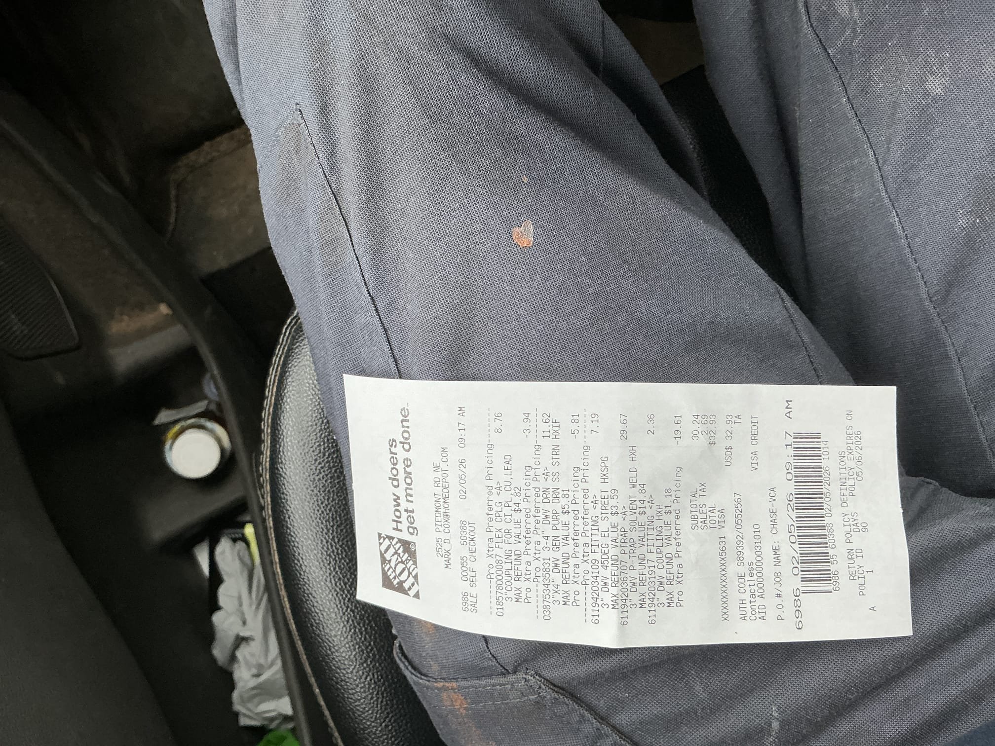 Replaced 3 inch p trap and ran water for 5 minutes down it to check for leaks. No leaks upon departure. Set drain below the floor because the superintendent is replacing the tile with vinyl. 