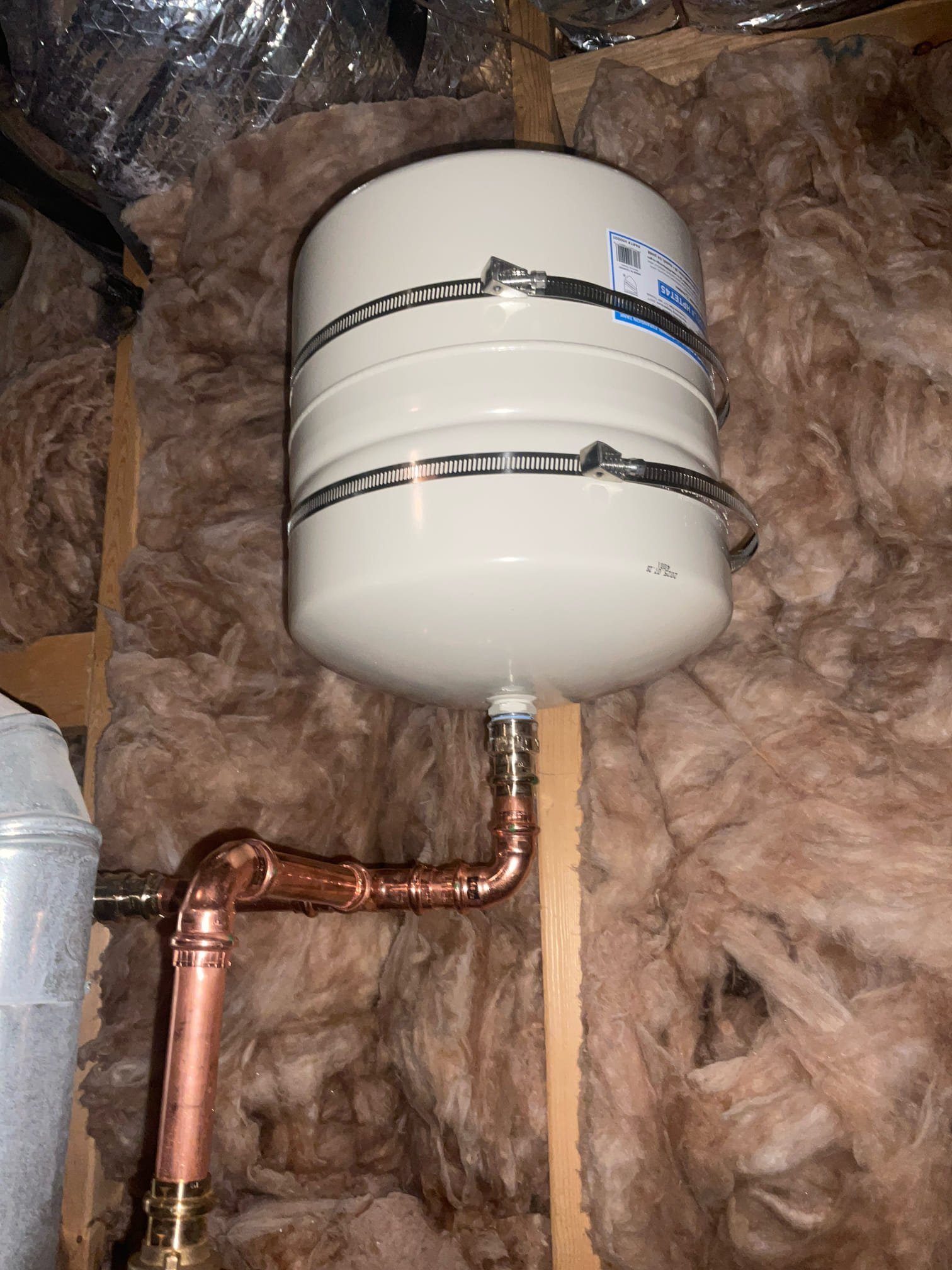 Replaced two 50 gal gas water heaters , new Rheem heaters , pan , 5 gal expansion tank , and safety shut off valve installed 