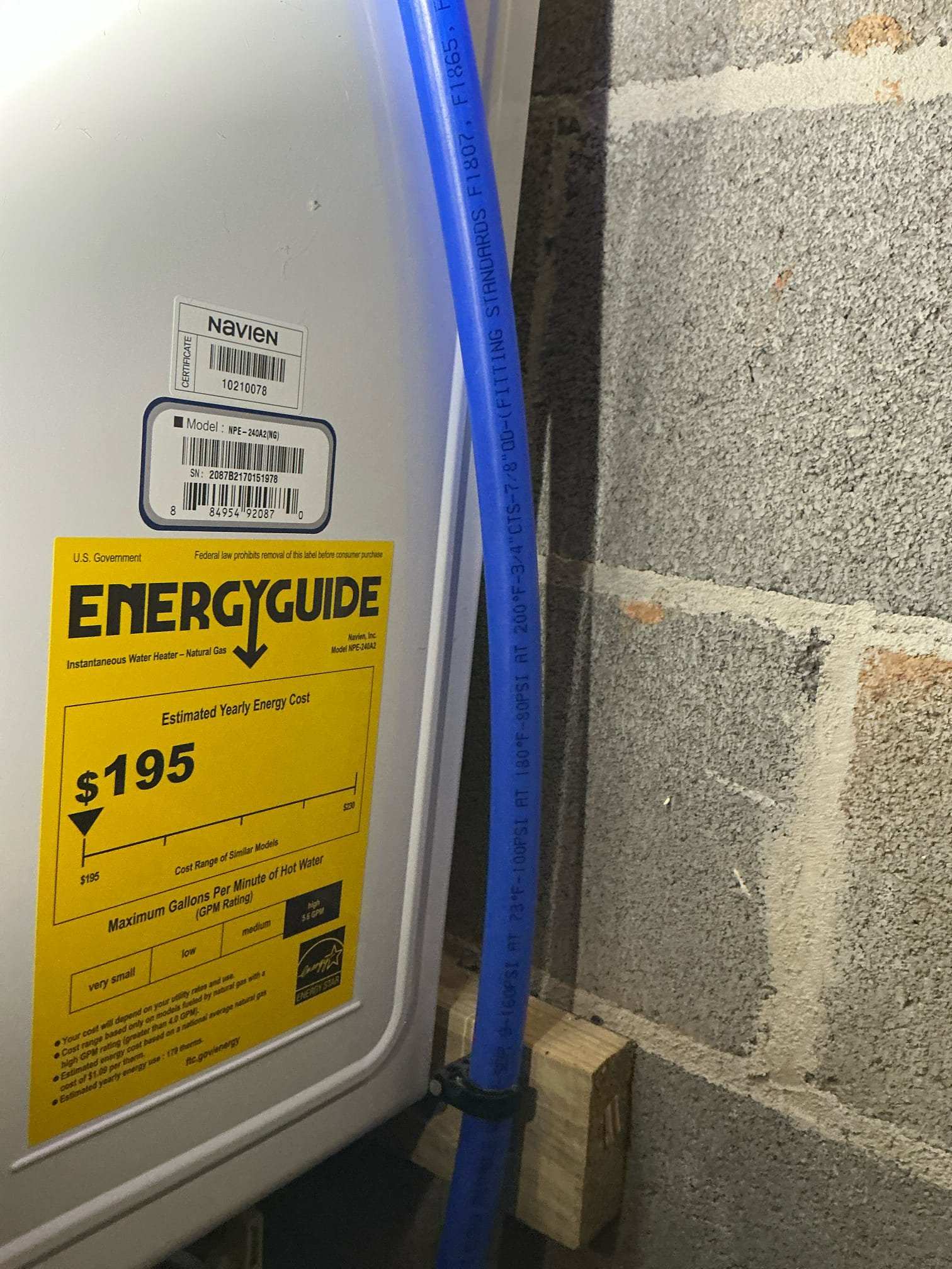 Left quote for PRV replacement as well as filter replacement 