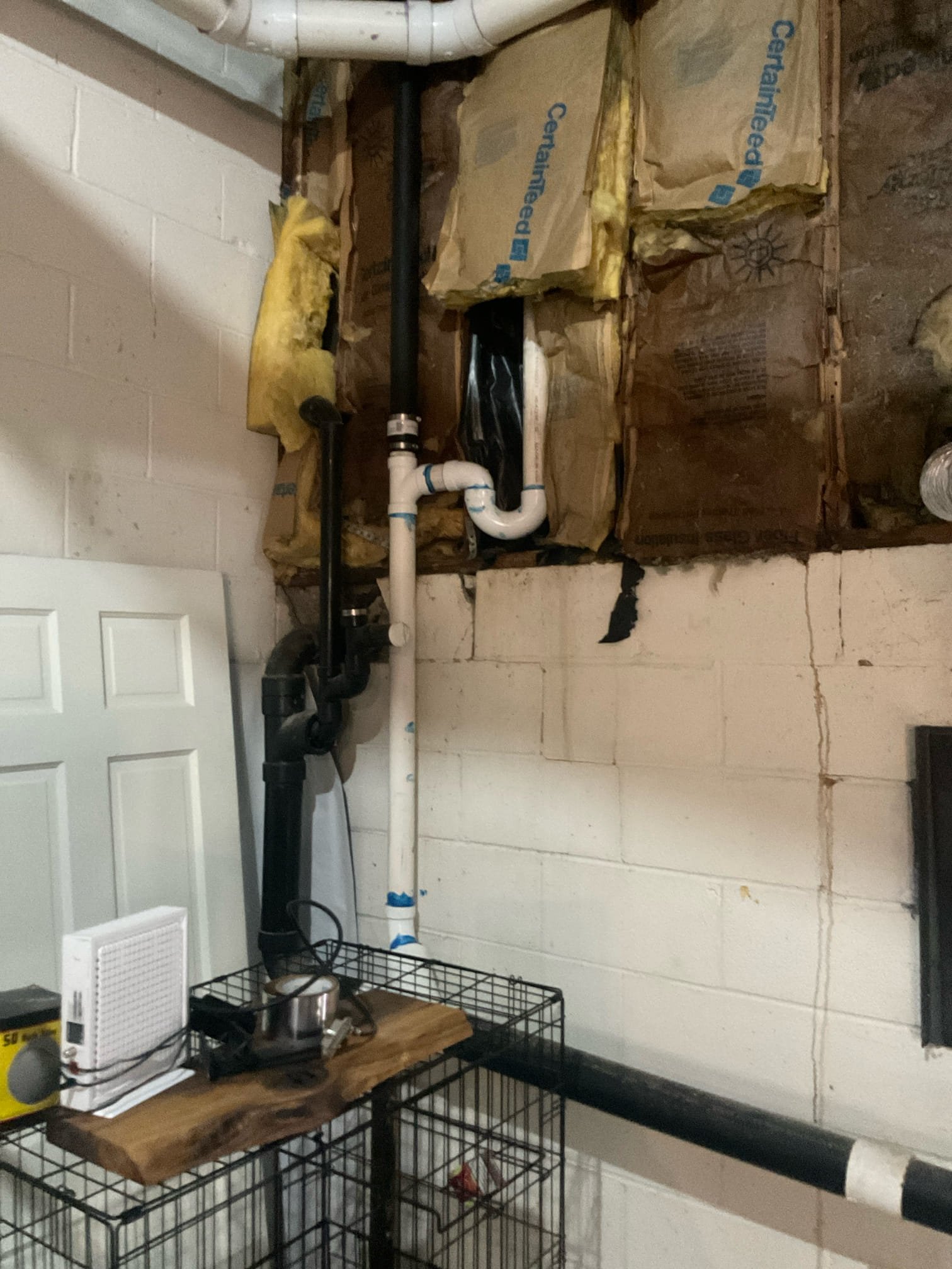 Checked basement sewer pump , is working at this time , no work need it 