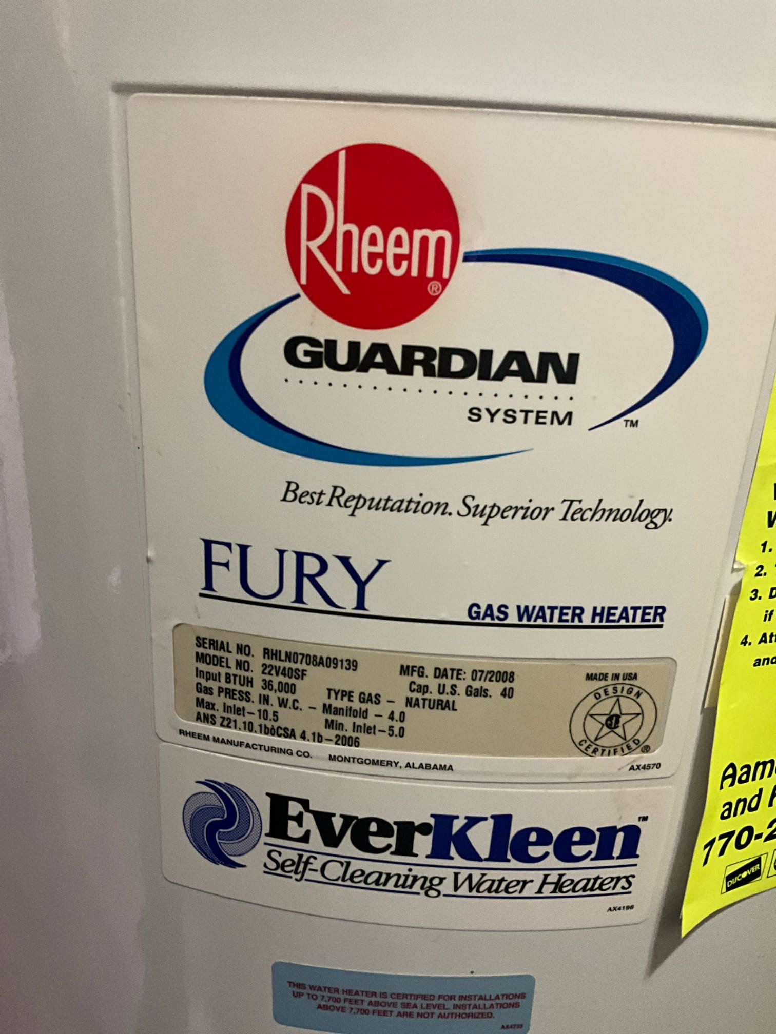 Customer had a water heater that is 17 years old and wanted a quote for replacement. Customer also stated he had galvanized piping in the home (home is over 100 years old). Left customer quote to replace heater and repipe the house with a new water service. Customer declined same day service for the heater install. Customer has other quotes lined up and will call for scheduling depending on other quotes. 