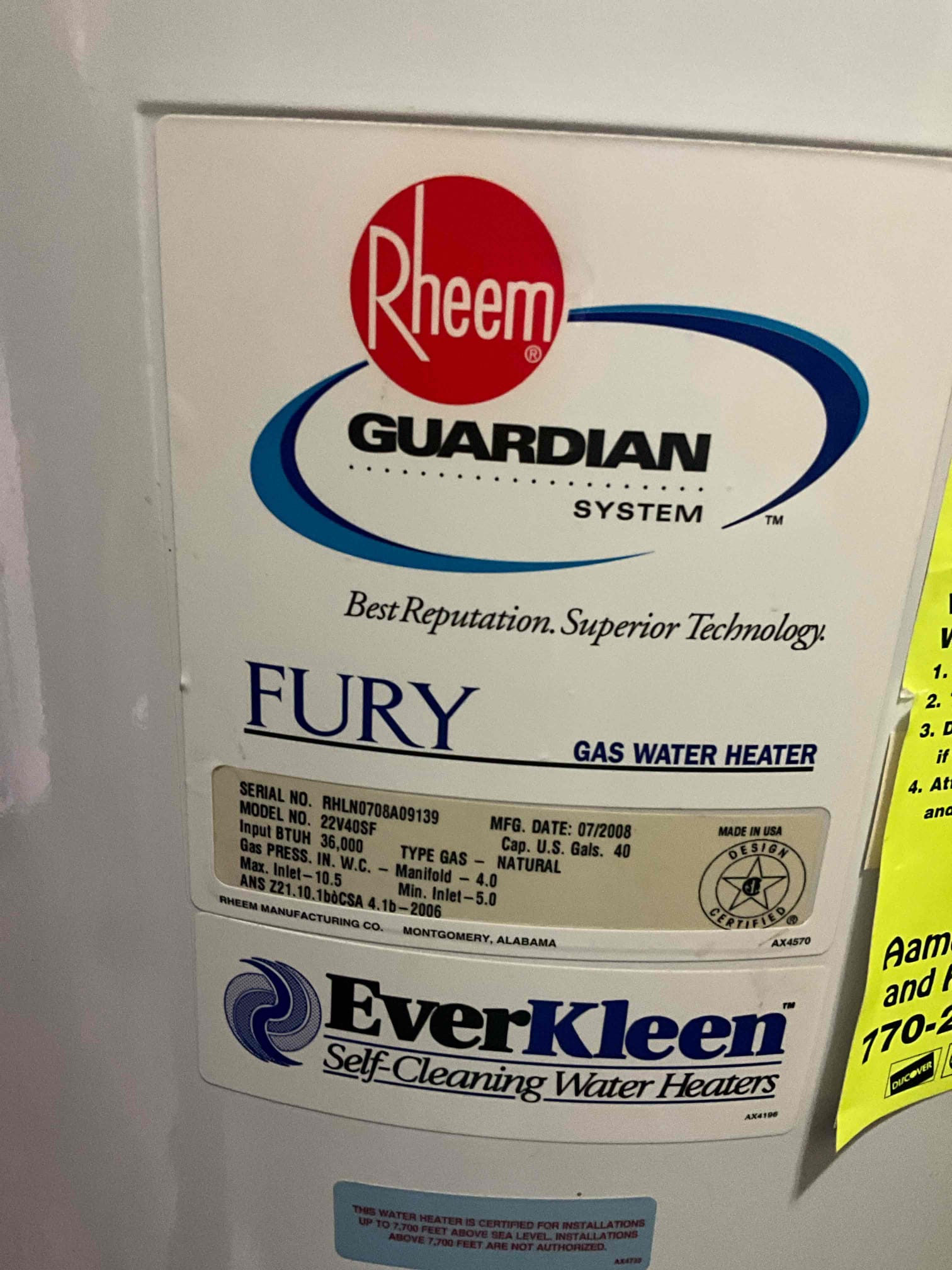 Customer had a water heater that is 17 years old and wanted a quote for replacement. Customer also stated he had galvanized piping in the home (home is over 100 years old). Left customer quote to replace heater and repipe the house with a new water service. Customer declined same day service for the heater install. Customer has other quotes lined up and will call for scheduling depending on other quotes. 