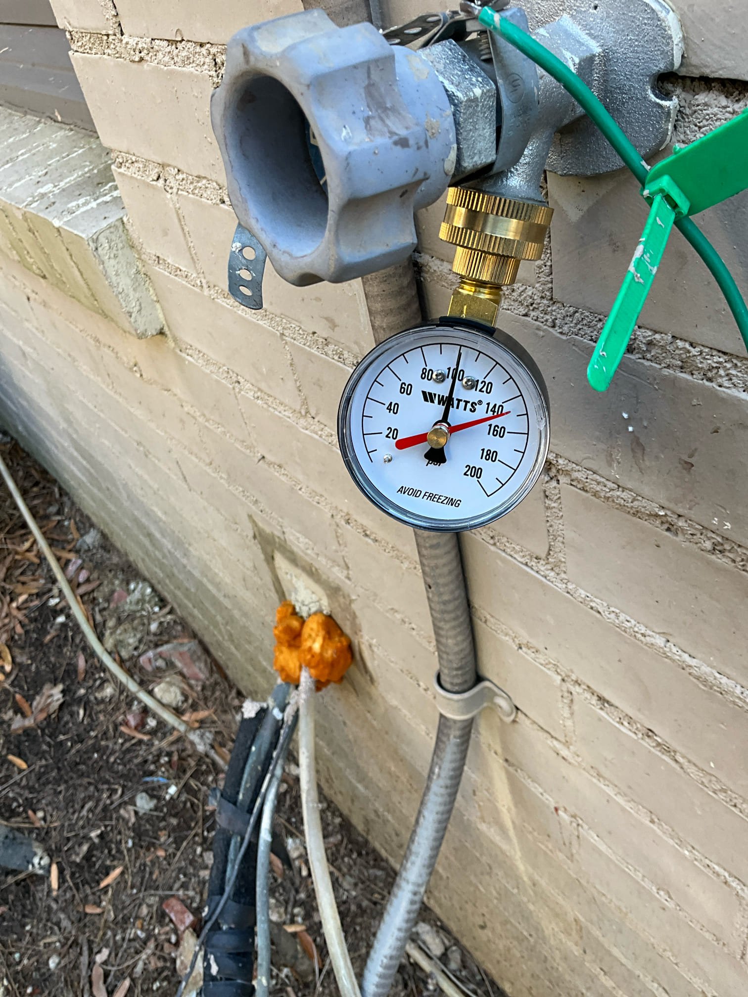 Call for leaking kitchen faucet, and dripping master bathroom faucet.

Inspected kitchen faucet, found detached sprayer housing has failed. Identified make and model and found sprayer is brand specific. Inspected master bathroom faucet and determined cold side stem needs repaired.

I attempted to measure water pressure. When taken outside reading was 100psi on a weekday @ ~11am. Due to tenant schedule, I was unable to verify pressure reading at water heater. I spoke with Levin, and he is familiar with PRV’s and understands the risk of high pressure, and how to check it. He is okay with us proceeding today with work to correct

Kevin elected to replace the kitchen faucet today, and to repair the lavatory faucet.

I provided several options for Kevin and Mrs. Shaw. I installed the selected faucet and soap dispenser. I repaired the cold side stem on the master bathroom faucet, and realigned the handle so it wasn’t hitting the tile behind it.

Cleaned all work spaces and tested all fixture