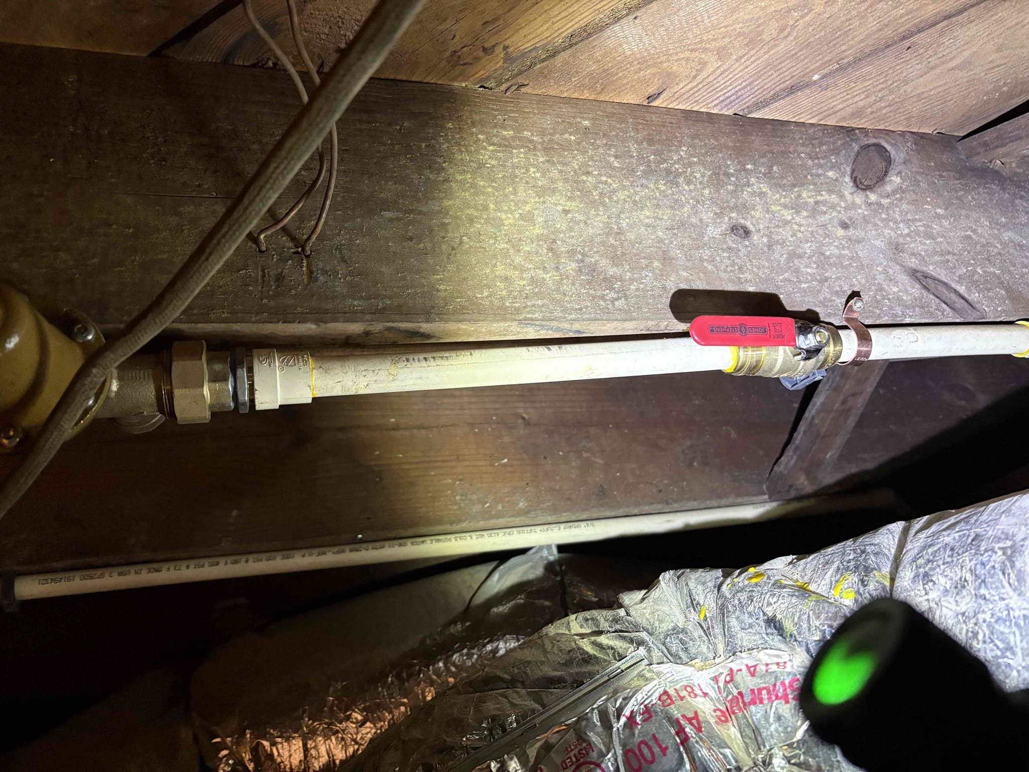 Client called us out today due to their kitchen faucet coming completely loose and just kinda hanging there. I had not seen this before, but the mounting mechanism completely came out of inside the faucet. I tried to put it back in but could not. We checked water pressure and it was just over 80 psi which is higher than the safe range of 50-79 psi. 
We replaced the failed water pressure reducing valve on 3/4” cpvc pipe with new reliable ball valve as well for customers use in future. Added supports to the pipe as well. In the kitchen we installed the new delta kitchen faucet that customer supplied with soap dispenser. Turned water on and tested, no leaks. 

Home water pressure is now good at 50 psi. 

1 yr labor warranty on today’s work. 