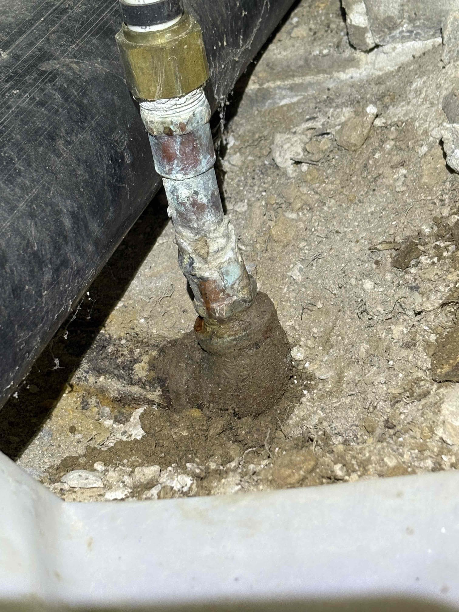 Client called us out due to a low pressure issue at the home after the city made a repair at his meter on the main. Client has galvanized main water line still. The issue is either with the pressure regulator or the main water line. Gave estimate. Collected SF. 