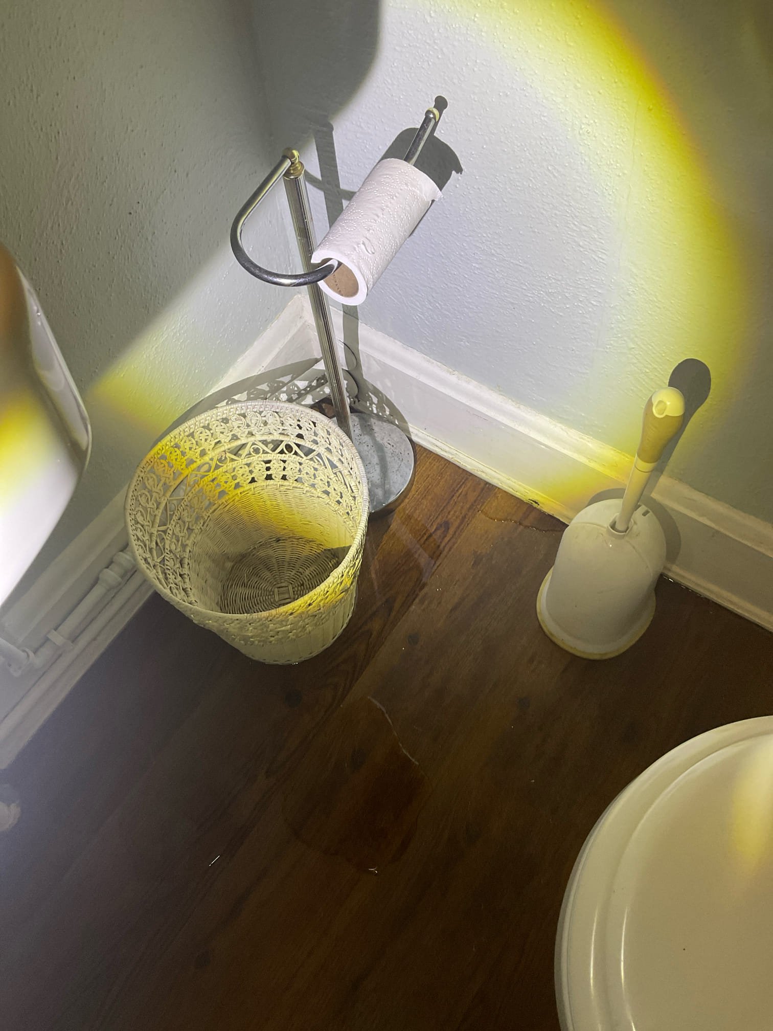 We arrived today , water was off in the street for the entire building, we turned on the water investigated issure , found water pipe is busted inside wall between the kitchen and bathroom, we opened large area wall , replace busted pipe with new copper pipe to bathroom sink . 
Water is back on , no further leaks at this time. 