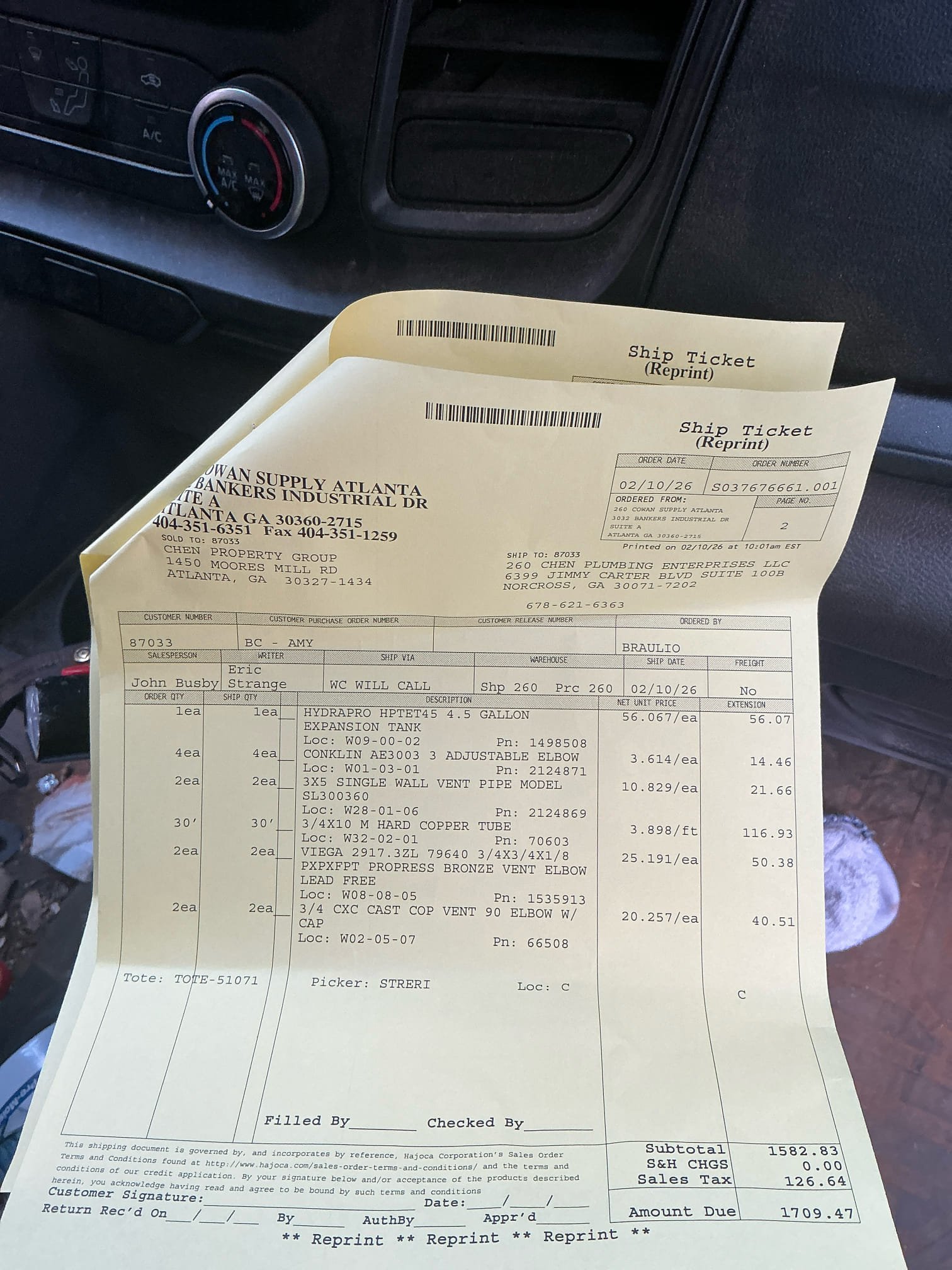 We installed 2-50 gallon water heaters in parallel, ensuring both proper venting and gas connections. We also thoroughly tested the water piping and insured it to be leak free.We also replaced the thermal expansion tank and securely bracket it as well. Isolation  valves were added for each heater to facilitate any future maintenance as well. We reconnected the recirculation line and re-energize the pump as too. Additionally we also replaced the garbage disposal air switch the customer preferred a different finish, which we sourced it will arrive Friday and we will return Monday to install it. Finally, we advised the customer about annual water heater maintenance, that will ensure longevity and optimal performance of the water heaters.