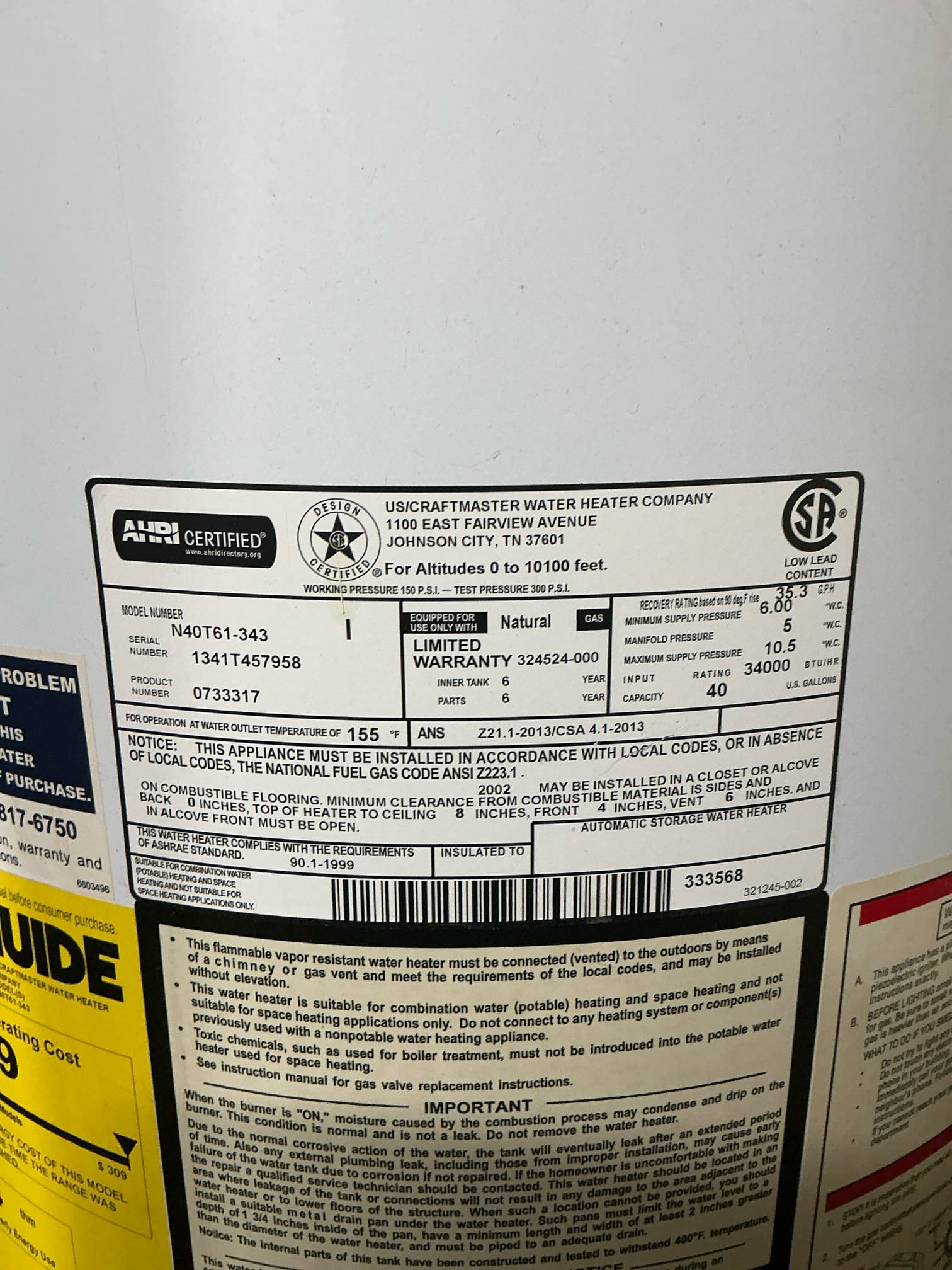 Cast Iron Partial Repipe - 3" for 15feet, spot repair: Remove and replace up to 15 feet of 3" cast iron piping in a localized section of the plumbing system. This includes cutting out the existing section, installing new piping with appropriate fittings, and securely reconnecting it to the remaining system. The new piping will be properly aligned and supported to ensure stability and long-term performance. All materials and installation methods are selected for durability and reliable operation.

Warranty: This installation is backed by a 1-year labor warranty, covering our workmanship. Win with Chen members receive an extended labor warranty for a total of 2 years.



Performed work mentioned above properly supported and tested pipe. Everything is working as intended at this time.