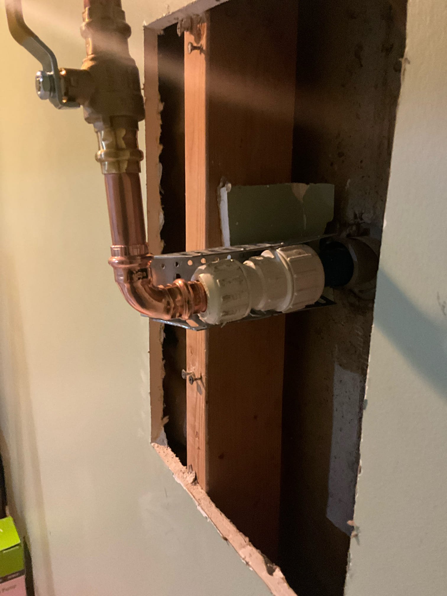 Customer had toilets to quote replacement for as well as an inspection report that indicated high pressure. Checked house pressure at 88 psi. Noted customer didn’t have a thermal expansion device in the garage area near the heater. Customer also expressed concern for Cpvc piping in home. I recommended Flo by Moen to mitigate potential leaks in the future and replaced the gas supply line to the water heater as a courtesy. Tested all work to ensure proper function and no leaks. None were found.