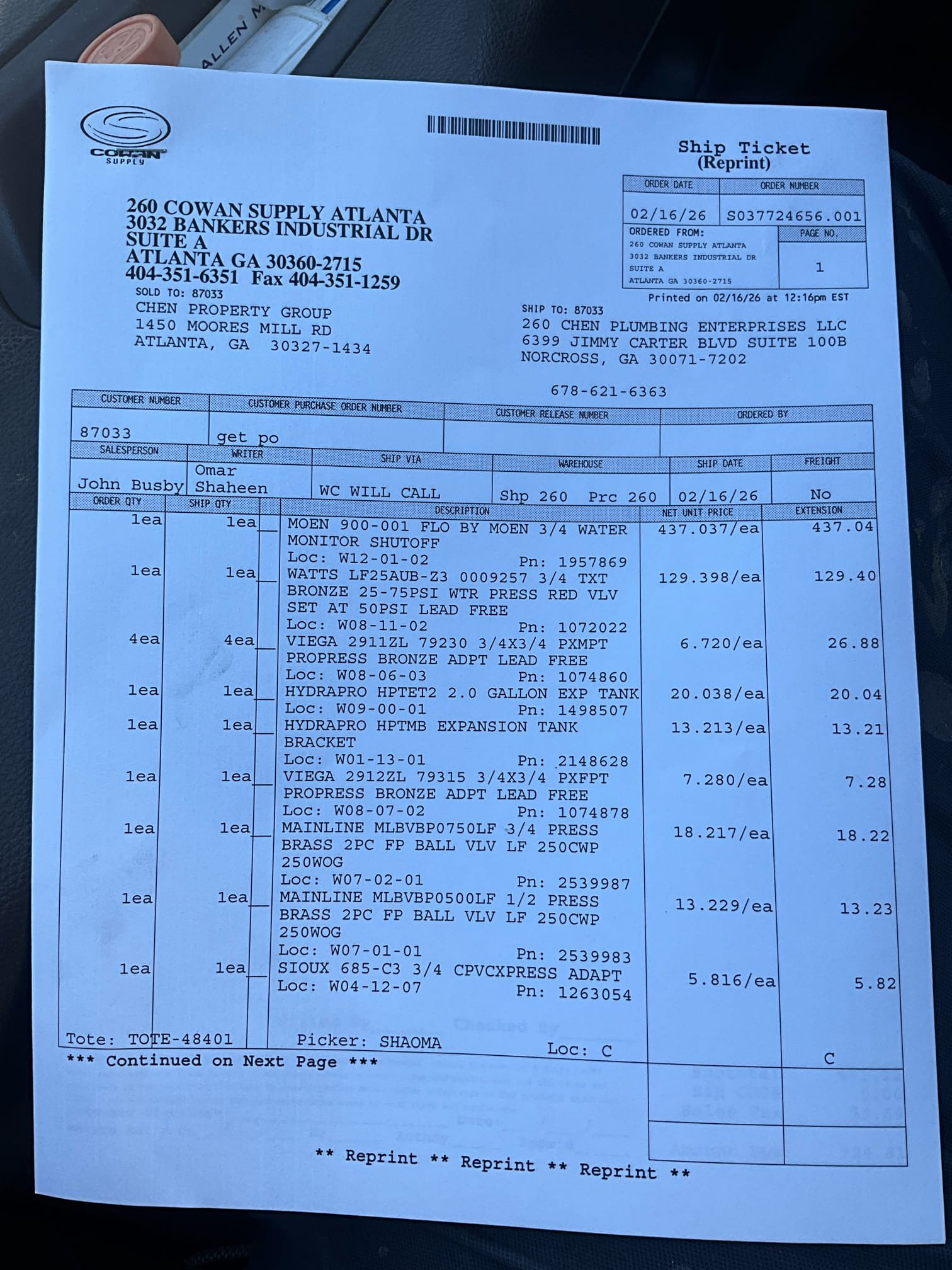 Customer had toilets to quote replacement for as well as an inspection report that indicated high pressure. Checked house pressure at 88 psi. Noted customer didn’t have a thermal expansion device in the garage area near the heater. Customer also expressed concern for Cpvc piping in home. I recommended Flo by Moen to mitigate potential leaks in the future and replaced the gas supply line to the water heater as a courtesy. Tested all work to ensure proper function and no leaks. None were found.