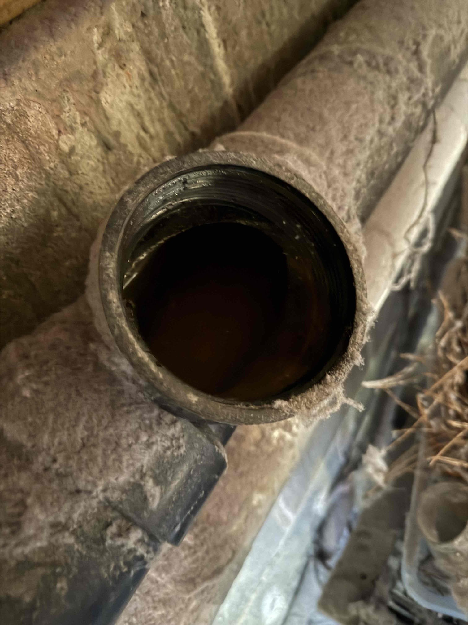 Customer having back up issues upon arrival. Customer stated the toilet downstairs was backing up but has since stopped backing up. Informed customer we could run the camera down the line and locate the issue. Gave customer estimate, customer approved estimate. After running camera found root ball below the porch as well as most of the sewer line was back pitched and there is a crack in the cast iron at the foundation. Gave customer 3 options for replacing just a section of the sewer line, or replacing the whole line. 