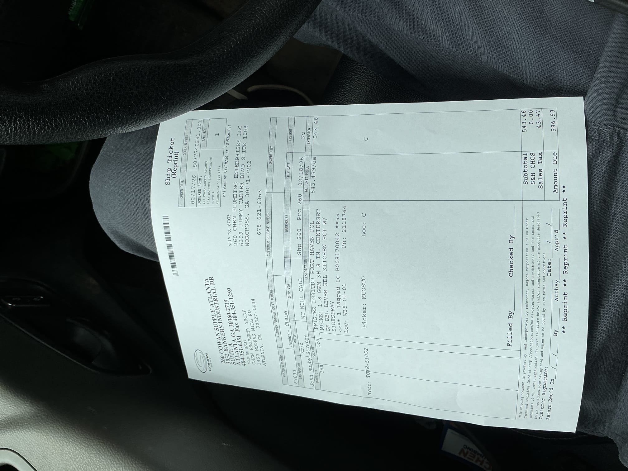 Returned to install faucet for kitchen sink as well as a new expansion tank. Installed new faucet and expansion tank and turned water back on to check for leaks. Sink is working properly and a new expansion tank is installed. No leaks upon departure 