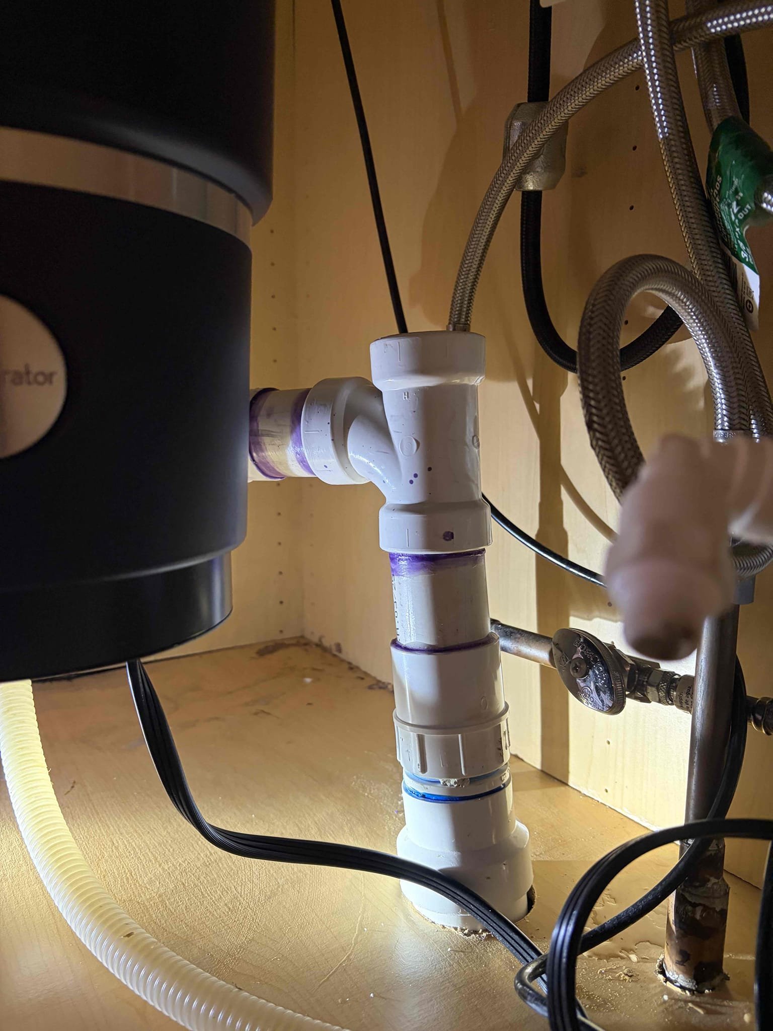 For this customer they had a few issues going on,  the customer had a reverse osmosis system that was improperly plumbed into the system so therefore, I had to do a couple things to make it right with that in mind. The we took out the old system and left it in the garage. I did not take it with me because the customer does not know if they want to reinstalled or not. Nothing is wrong with the reverse osmosis system however the way that they had their drain line hooked up for the reverse osmosis system was incorrect so therefore I had to remove it and disassemble it to furthermore, they also have Nash trap going into their drain line. It had to be reconfigured with an AAv, in order to properly flow. In addition to that they had a dream that was slow in the bathroom for the bathtub. The linkage for the overflow had broken off on the inside of the overflow tube so I recommend we remove that and the drain should flow just fine and that is exactly what it does now This time there are no fur