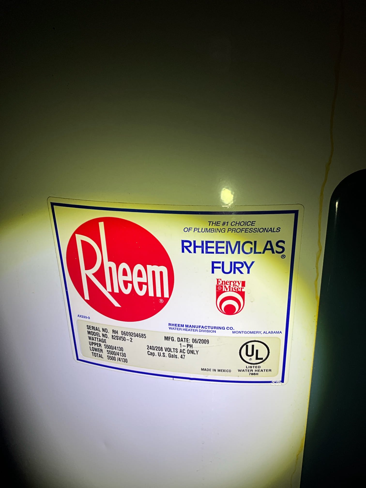 Customer had a 17 year old water heater she wanted replaced proactively. Gave quote and scheduled work for Friday the 20th. Improved flow in shower head as a courtesy.