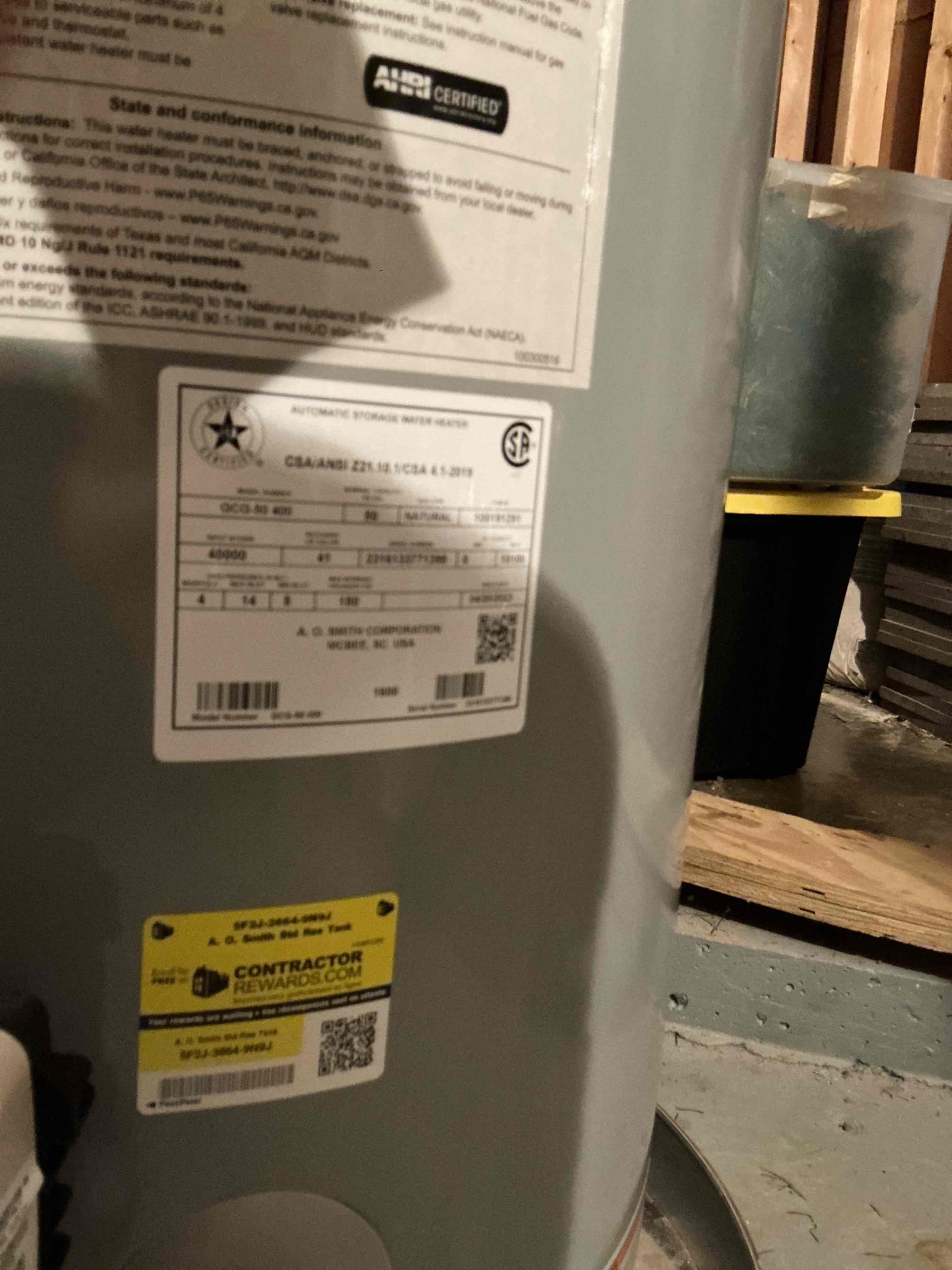 Customer has cartridges leaking in Roman tub valve. Problem has happened several times in short period of time expanded ideas to try to find additional reasons as to why cartridges fail so quickly found 5 gallon thermal expansion tank serving 100 gallons of hot water to be bad predicted additional pressure from thermal expansion to be the cause of cartridge going bad Leak seems to be warm water. Will return to replace cartridges and then expansion tank when parts arrive. Replace both Moen Roman tub cartridges and replaced 5 gallon thermal expansion tank with new bracket secured at wall after work was complete completed. Check for leaks and proper function.