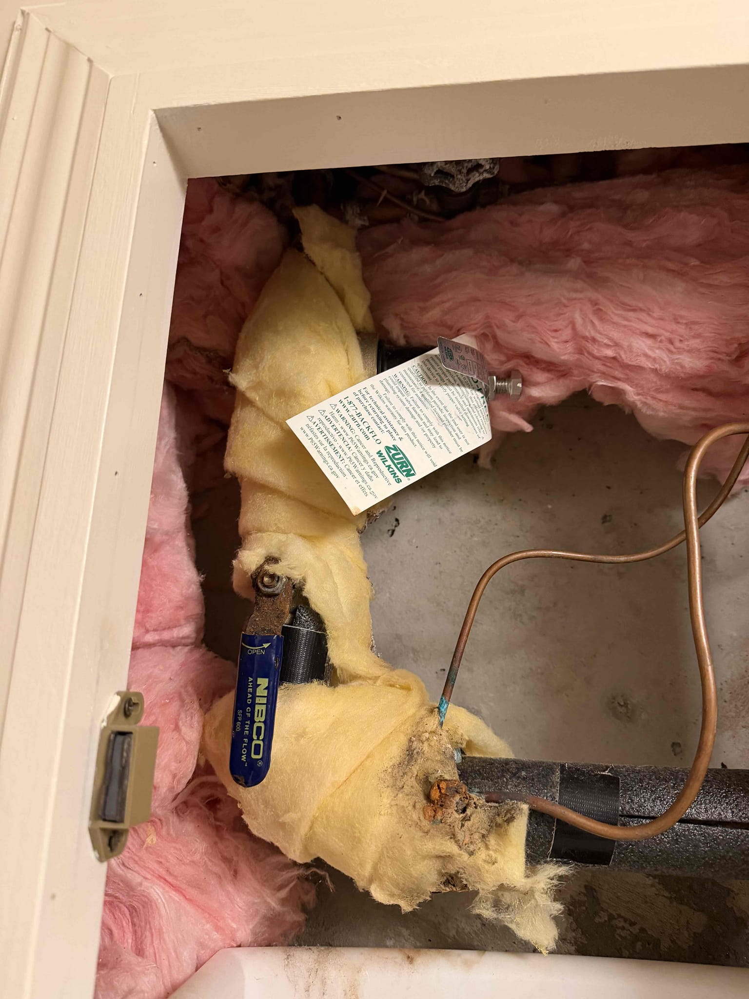 Remove existing toilet and furnish and install new toilet. Also install three new lavatory faucets.

Upstairs in hall bath remove the existing toilet and hauled away. Furnish and installed new toilet. Also in the same bathroom replaced both 4 inch spread lavatory faucets. Tested all work and no leaks are present at this time. Caulked around base of toilet. Also replaced lavatory faucet in basement bathroom. In guest house was checking water heater and caused a leak on thermal expansion tank. Went ahead and replaced thermal expansion tank. Also customer approved estimate for us to return on March 13 to install a new water heater in guest house. 