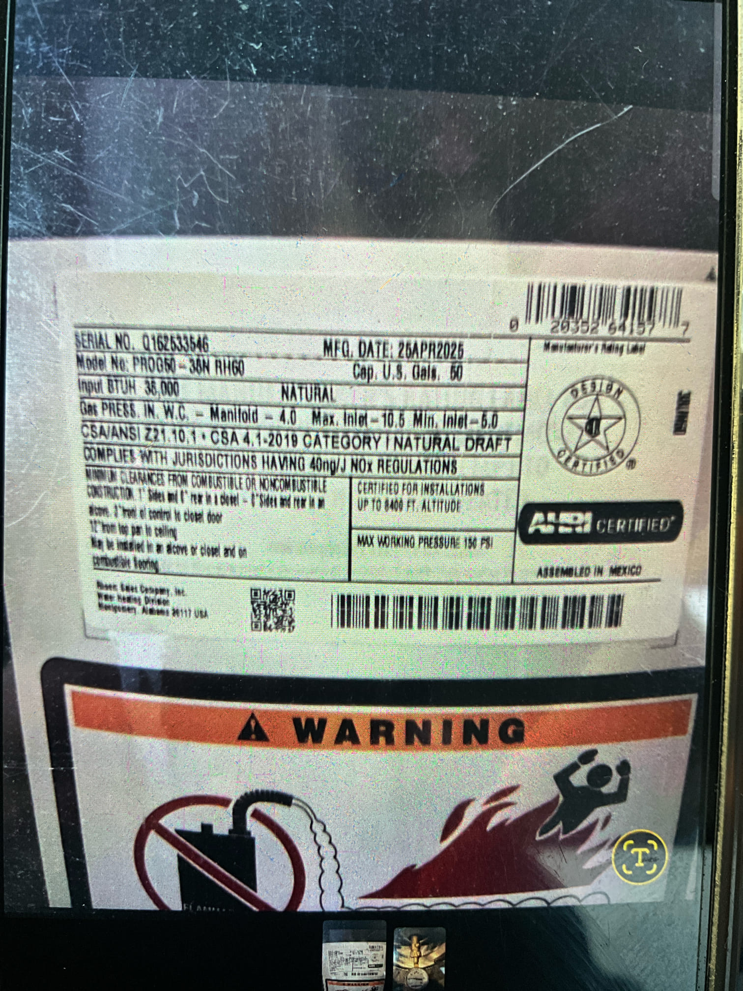 Return to connect gas appliances after recent kitchen work. This was done at no charge as a courtesy for our maintenance member.