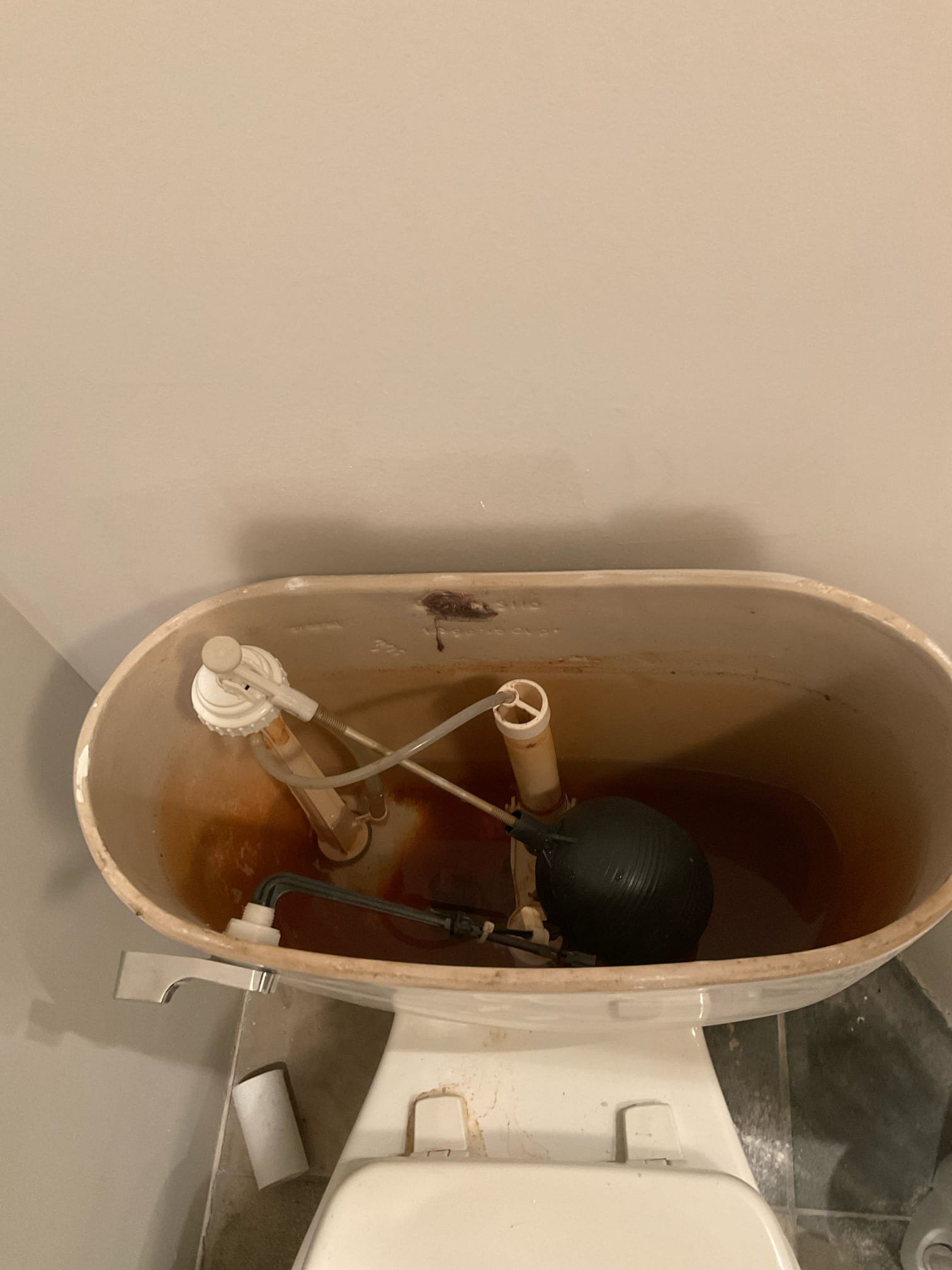 We replaced two toilet with western elongated ADA toilets , replaced a toilet flange in master bathroom, fixed code violations for basement bathroom sink with new p trap and AAV 