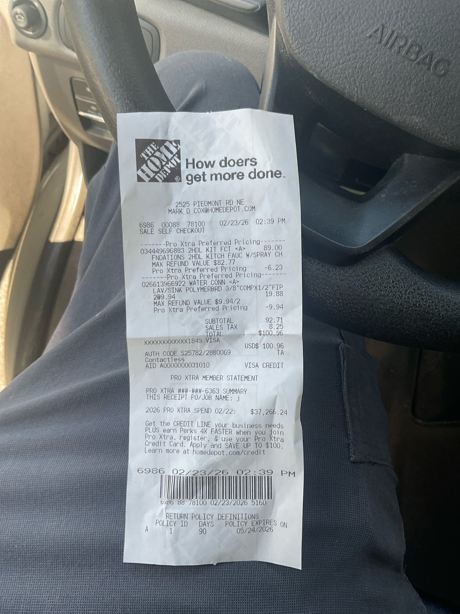 For this homeowner came out to their house earlier last week to diagnose a two handle shower valve that was leaking. It was just the cold side that was leaking. However, I recommend the customer to buy the hot and cold stems just because it would be easier for them to know when it gets delivered without in mind install just the cold side stem because that was the problem. However, if we have to come back to install the hot side stem we can but considering it was just a cold and I recommended we just replaced the cold. We installed the cold with no leaks put the handle back on, had to modify the stem by cutting some threads off with the bandsaw, however, there is no leak from installation with that in mind. The customer also had people replacing the granite countertops and the granite people said that they would have a plumber come out and reassemble the kitchen sink faucet however they took out this kitchen sink faucet is not the way that I can go back in the parts are rusted so theref