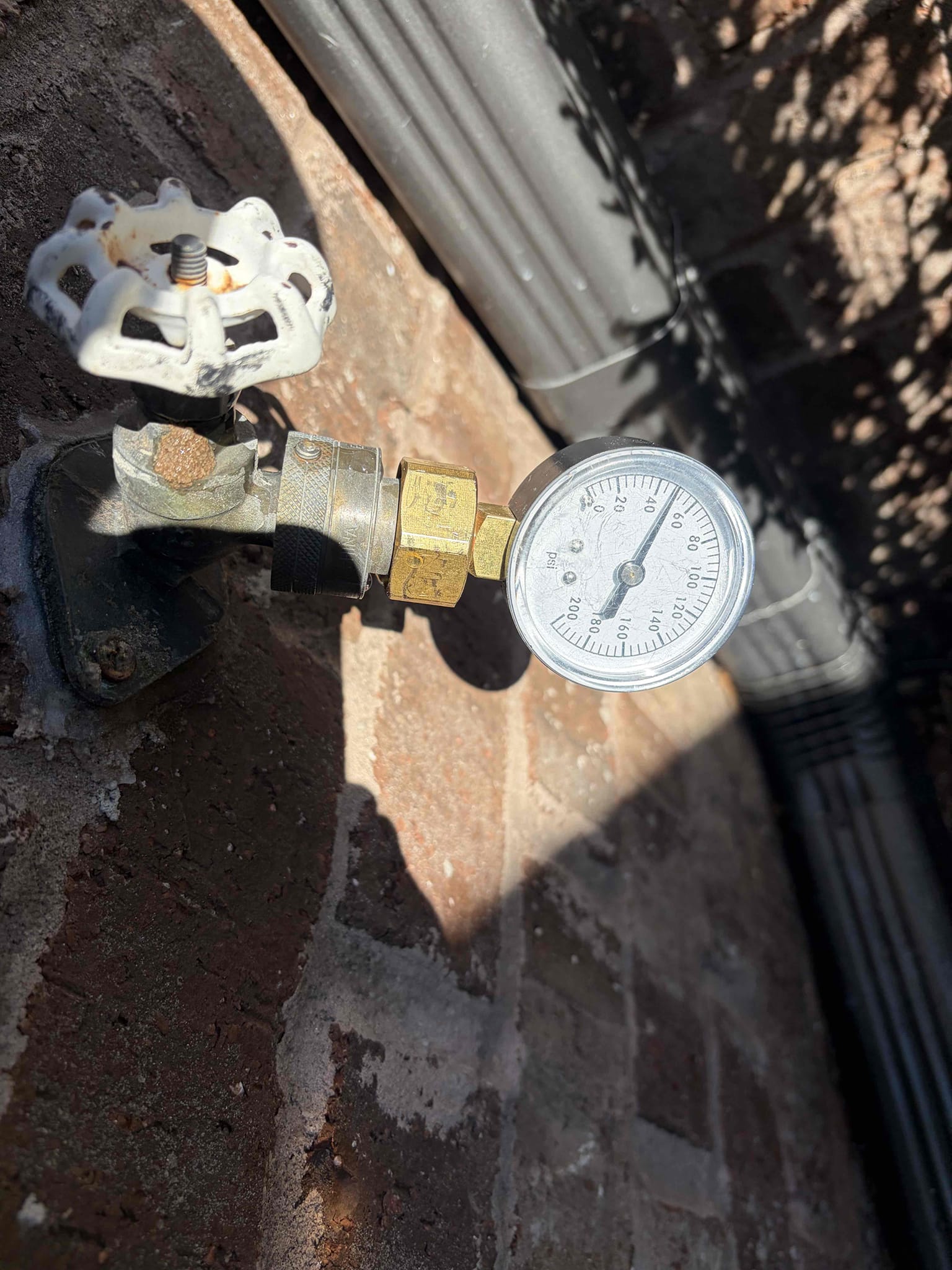 This customer came out as a referral from another customer and they just purchased this house and on the inspection report, it said that the water pressure was high and it needed to be taken care of so we came out to diagnose that as well. Took the water pressure reading off the water heater and off the bucket and they were both reading 100 psi so therefore we had to go ahead with the replacement of the pressure reducing valve. The pressure reducing valve that was installed already was a zurn nr3xl and we went back with a watts pressure reducing valve. Pressure reducing valve outlives, majority of the other one that was installed. I had originally quoted for a new shut off valve however I did not need to replace the shut off valve so there’s a difference in price of what was previously quoted. The shut off valve works just fine with no issues and it is now tagged to show exactly where it is and how to turn it off. The water heater is from 2017. I recommend getting that replaced due to 