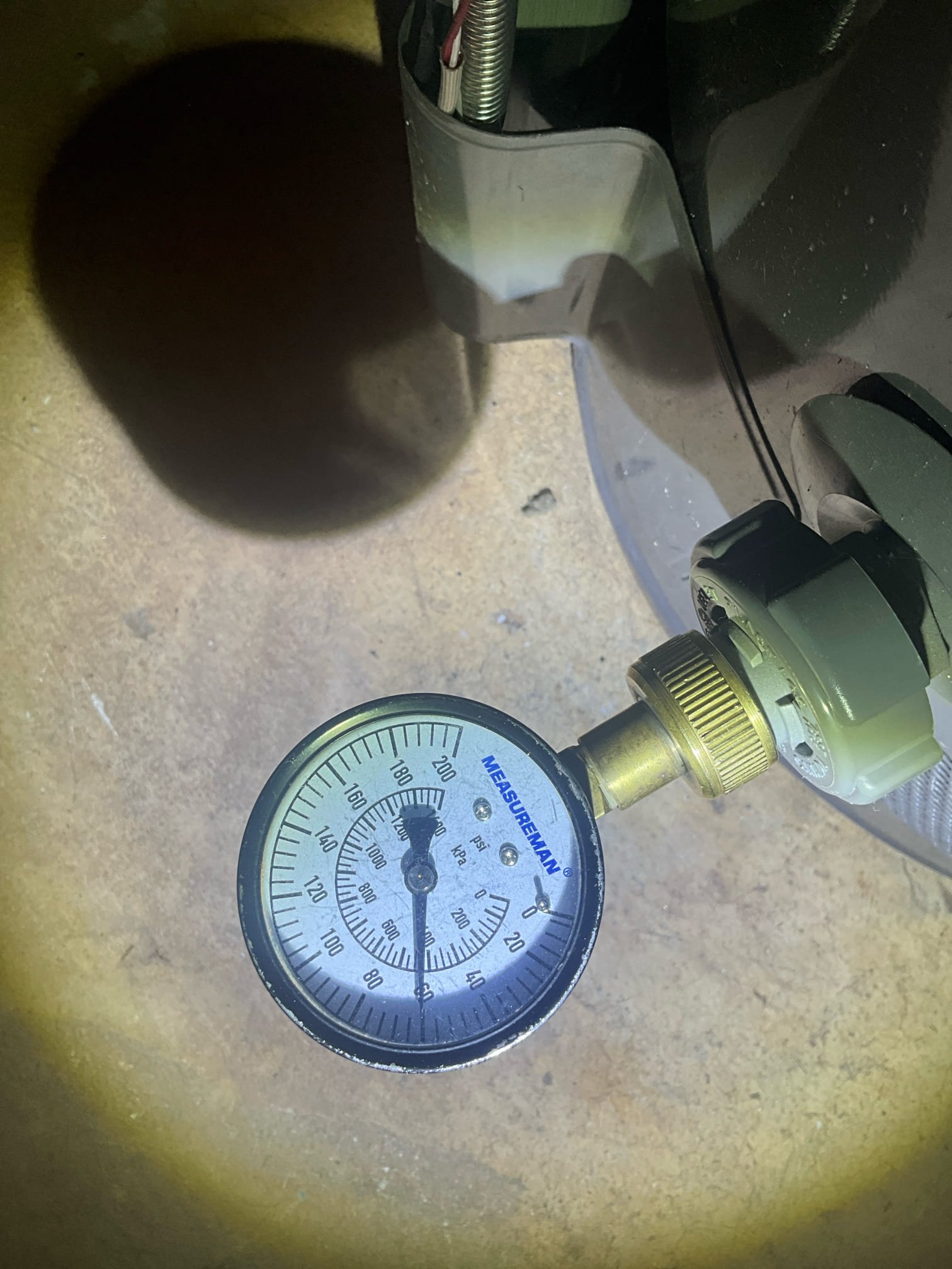 Customer had low flow in a lavatory faucet and a poorly flushing toilet. Gave price to replace lavatory stops because they didn’t appear to be holding, and rebuild toilet with new fill valve, flapper, and supply line. Performed all work as stated and found no issues with work performed. Tested the hot side lavatory faucet and still have bare minimal flow. Took apart and found failed American standard lavatory cartridge. Put a temporary rubber cap on as a courtesy. Left price to replace water heater and copper gas supply since heater is 10 years old. 