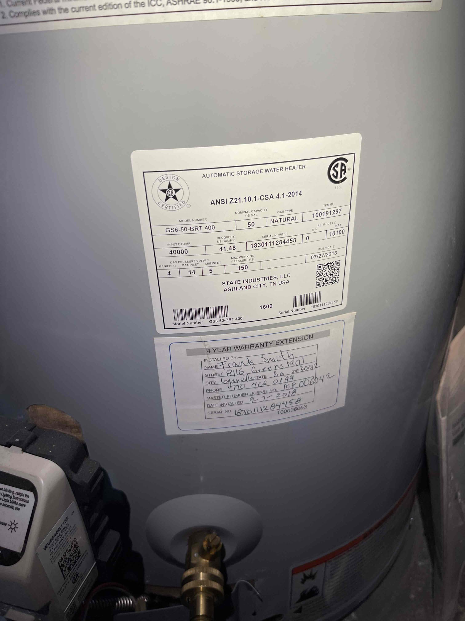 Came out for high water bill. Had to probe around and find meter as it was buried under 10” of dirt. Located meter, confirmed a leak after the meter. Shut valve inside house, meter continued spinning indicating a leak on the service line. Dug past the meter, did not find the leak. Kept digging holes until we found where the water was coming from. Found a break on the old 10’ away from the meter. Dug up and cut out the leaking section. Replaced with pex. Allowed adequate time for glue to fully cure before testing. Tested repair and confirmed no leaks. Confirmed meter was no longer spinning. No further issue at this time. 2 year warranty on repaired section only. Thank you for choosing Chen Plumbing.