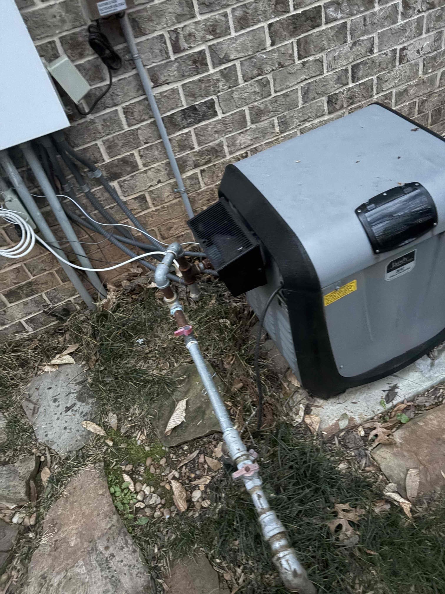 For this customer, they need a gas regulator installed on there pool heater, so therefore gave them an estimate to get the regulator installed in all the necessary pipework, without in mind the customer decided that they want to wait for now. And get another estimate since I had already disconnected all the necessary pipework because I have the intentions of doing the work with a signed estimate. The customer decided to call me back and say that they’re not gonna move forward with the work so I had to reconnect all the plumbing that I took off back at a new piped out to make a tight seal, however kept the pool heater off. At this time, we are not doing the work unless the customer calls us back to get it started.