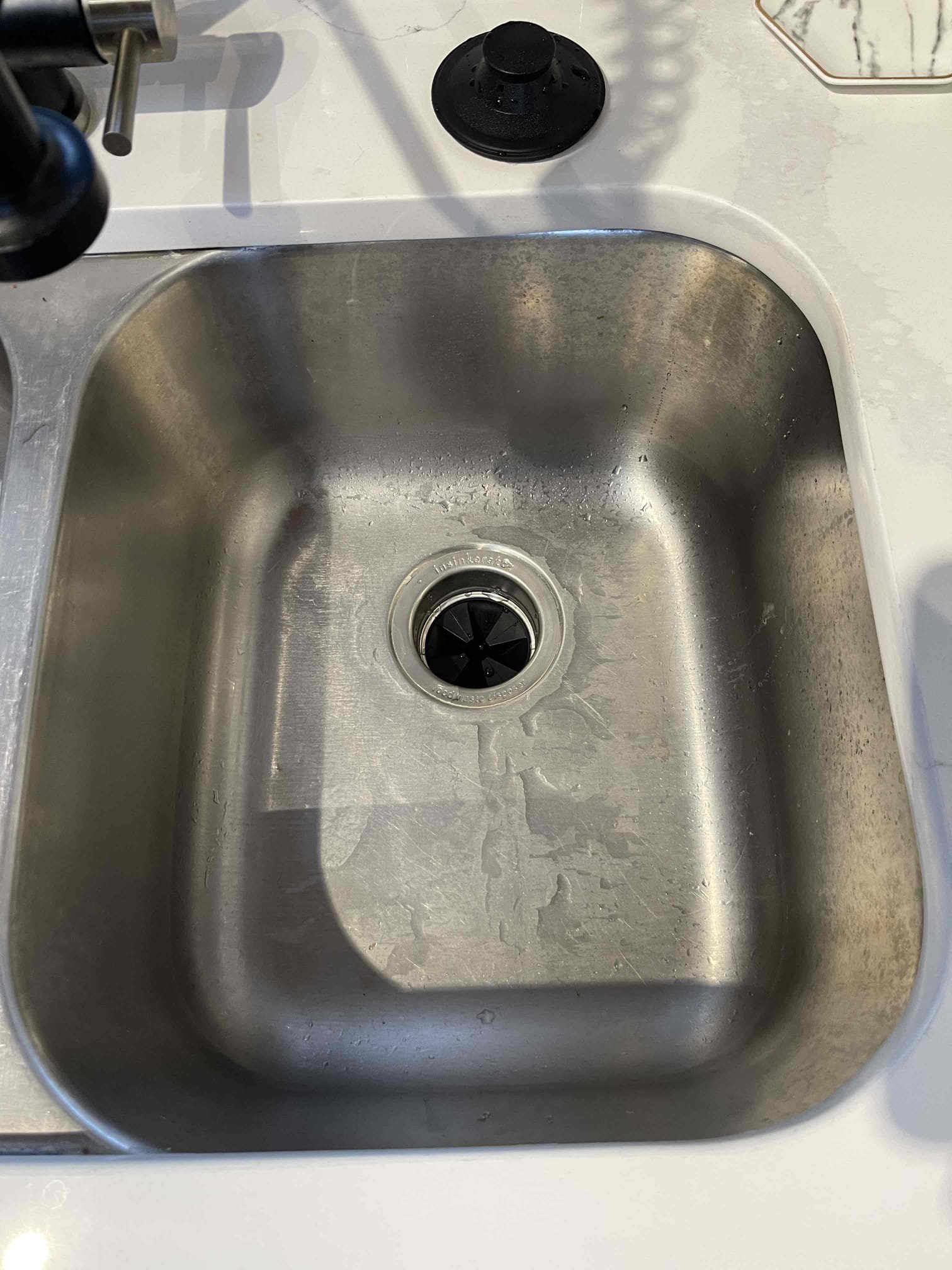 Came out for a leaking garbage disposal. Confirmed disposal had active leak coming out of the bottom. This was indicative of a failed housing and cannot be repaired. We received approval to replace the disposal. Installed new Badger 1/2 hp disposal and replaced the mounting bracket. Filled sink up with water and drained to ensure no leaks and proper function of the unit. No further issue at this time. 1 year warranty. 