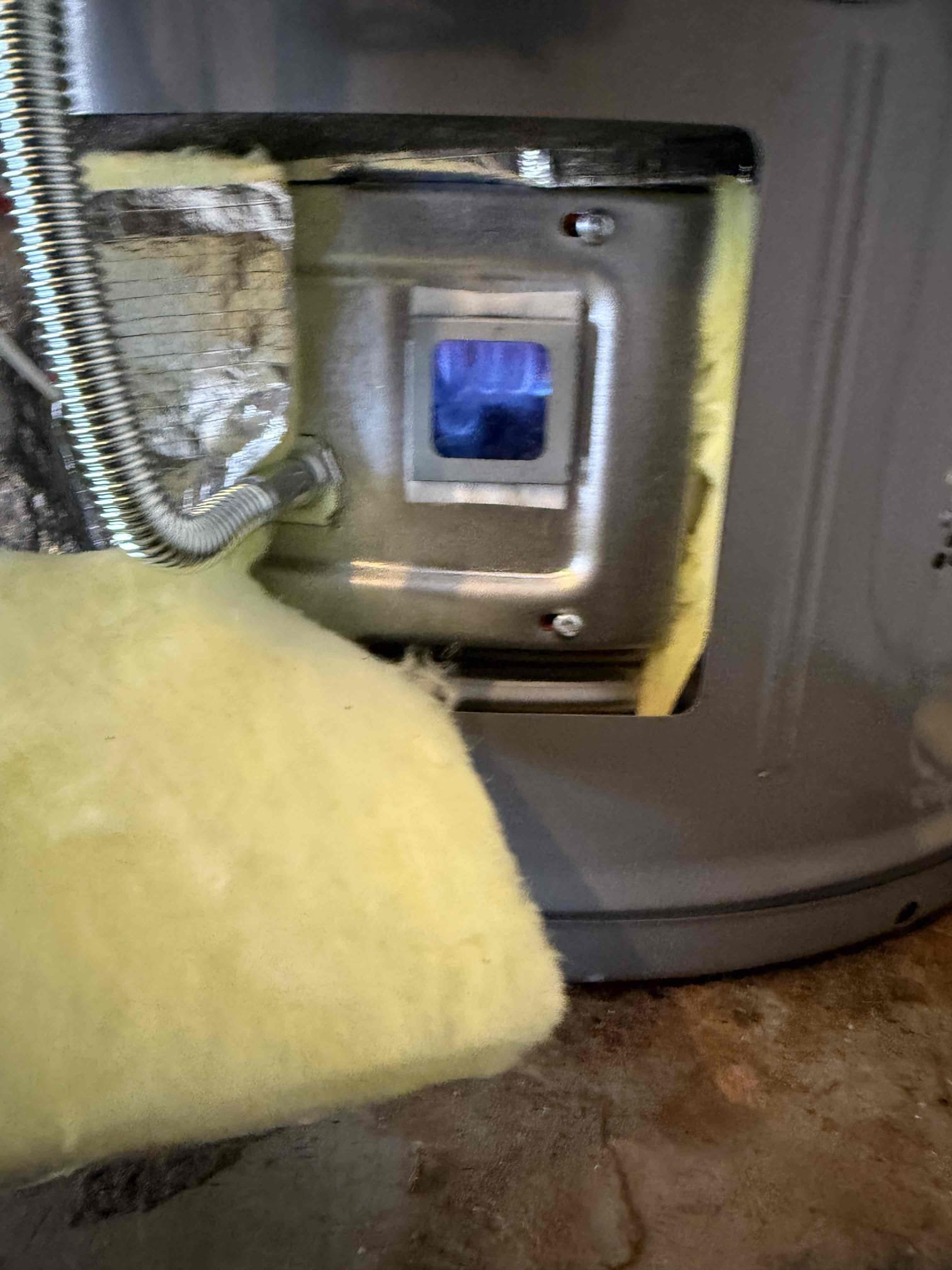 Water heater leaking upon arrival. Customer stated he woke up this morning and the water heater was leaking. Informed customer we could not repair the water heater but we could replace it. Gave customer estimate, customer approved estimate. Installed new 50 gal gas Rheem water heater with a new expansion tank and shutoff. Turned water back on to check for leaks. Found no leaks. Fired up water heater. Water heater is fired up and working properly. No leaks upon departure 