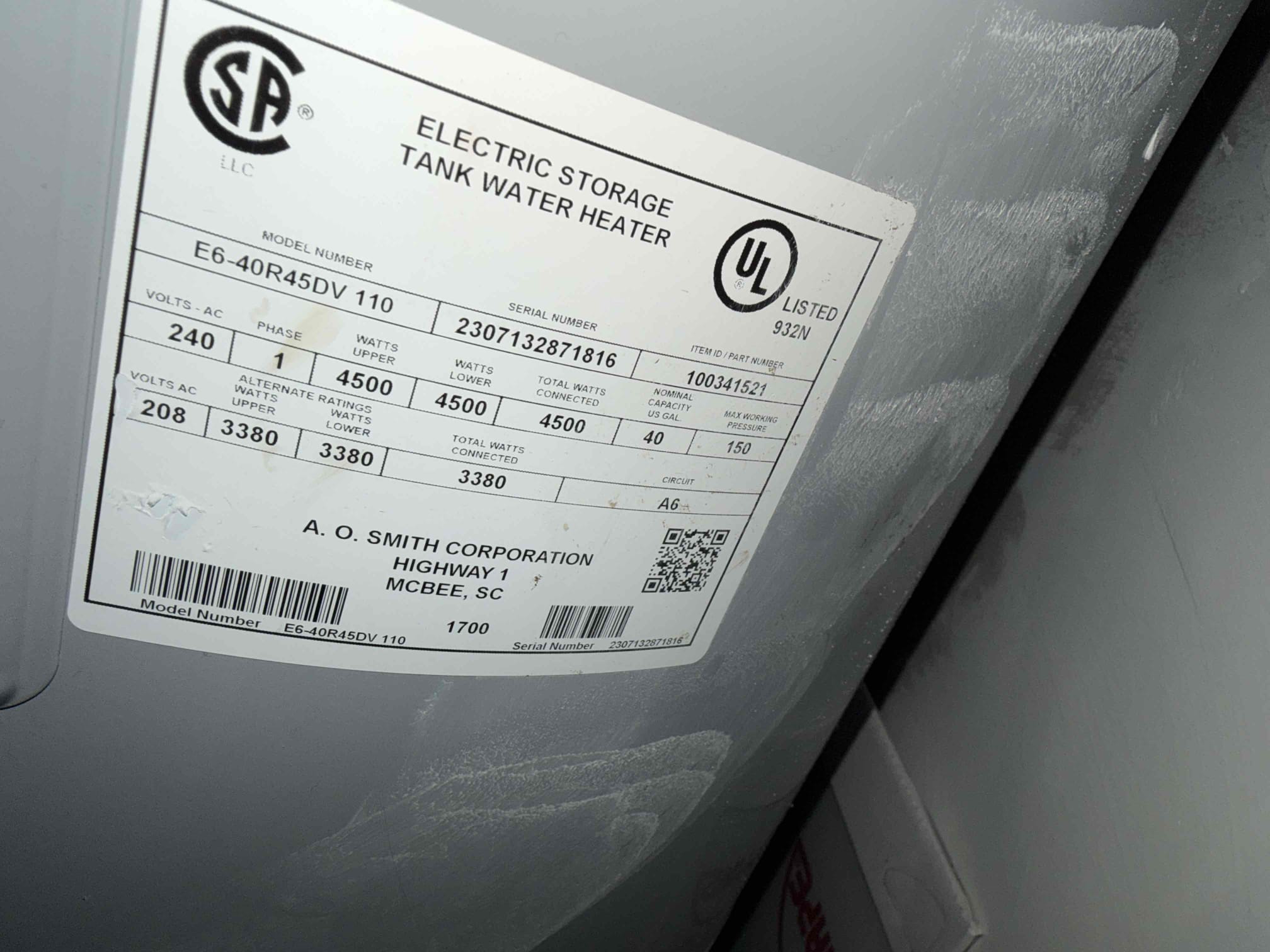 Replace p trap, however, more issues were found left estimate to fix