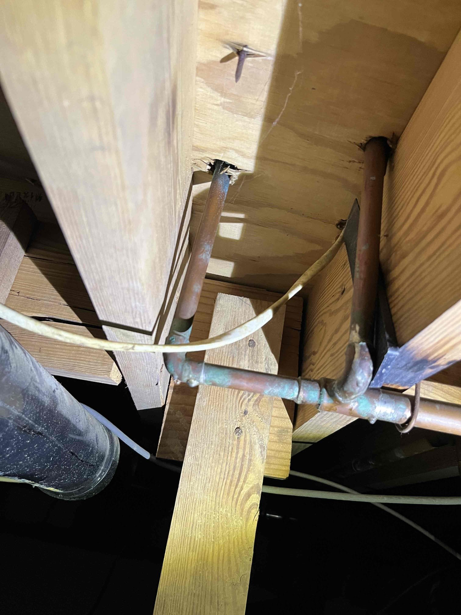 Customer still heard knocking noises after fixing the pressure on the previous visit. The sound only occurs on startup for washing machine when it comes into the machine in short bursts, or when the tub is turned on and off quickly. Every exposed pipe in the crawlspace that can be strapped has been strapped. Noise is still intermittently occurring. Informed customer that it isn’t a safety issue and any other potential fixes for it may not yield definitive results. 