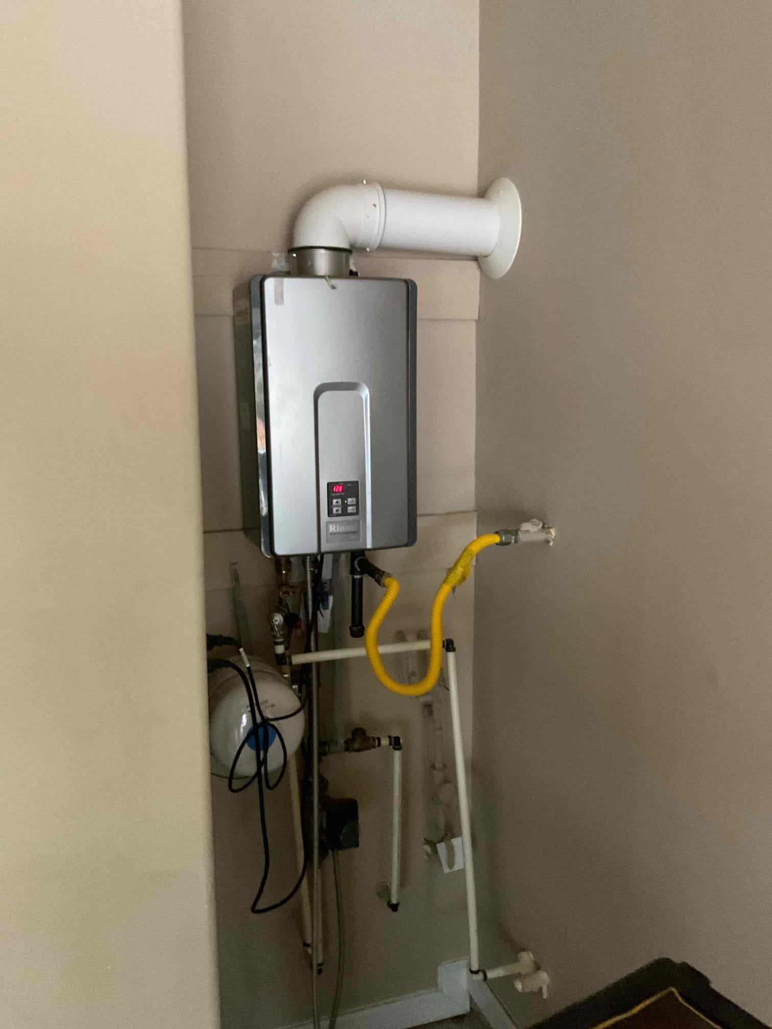 Remove and haul away 2 toilets. Furnish and install 2 new toilets. Toilet on main floor bathroom pull and move to bathroom up stairs.

If any flanges are broken and need repair/replacement there will be an additional charge.

Chen membership is $19.95 a month

Furnish and install two new toilet toilets. Tested in both new toilets are working as it should and no leaks present. Also reinstalled customer toilet and tested. No leaks. Caulked around bases of toilets. Also did tankless flush. Cleaned filters. Tested tankless and tankless is working as it should and no leaks present at this time. Cleaned up work area.