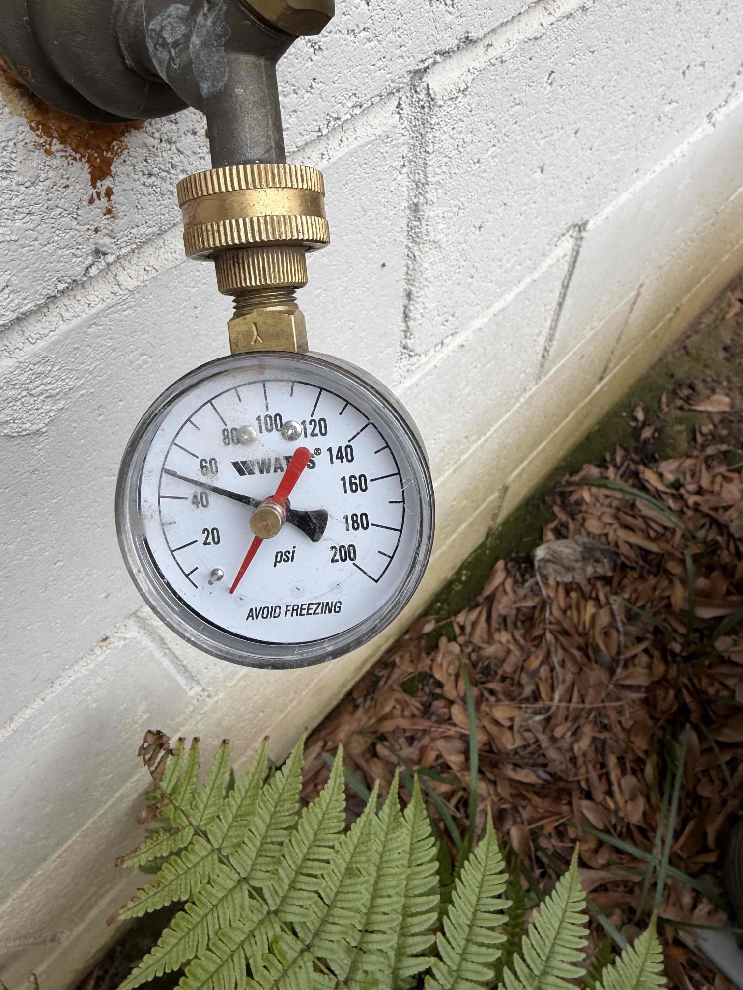 Customer concern was standing water and crawlspace right under PRV valve after doing the thorough investigation. We found PRV and main waterline where it’s connected to to be not leaking source of water has not been found yet. However, waterline is not leaking at this time. Inform customer to keep an eye out to prevent any major water damage.