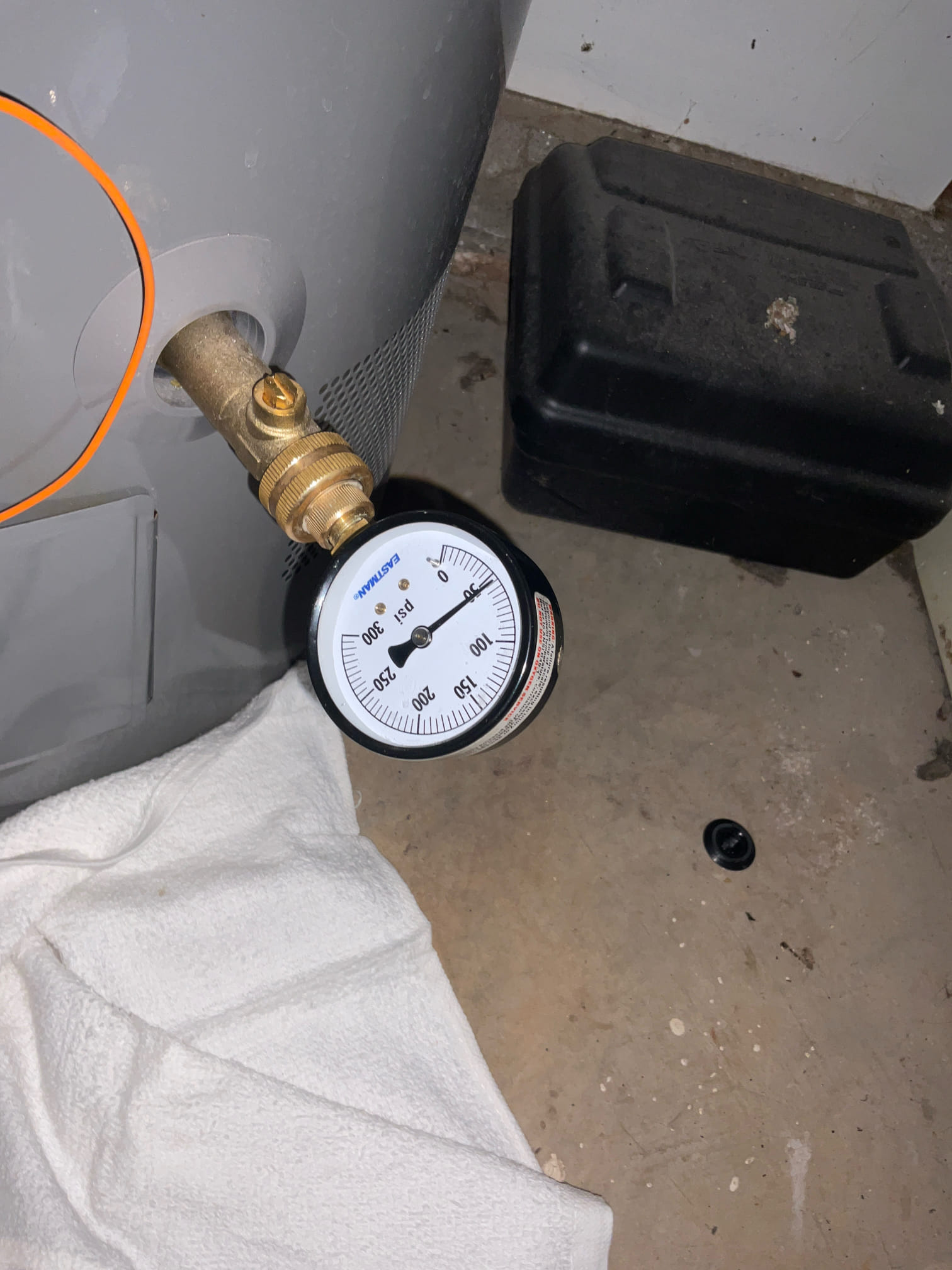 Checked toilet , no issue , signed membership today 