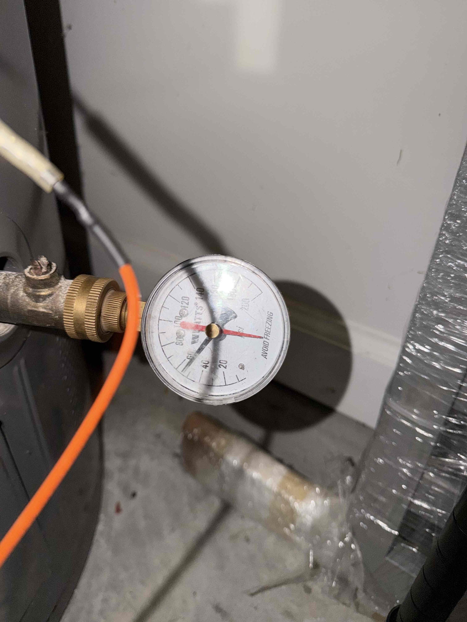 Customer called us out for a leaking stop their thorough evaluation. Recommended to customer that we replaced stop and make it serviceable. Customer agreed replaced half-inch pex b stop with half-inch male and 5/8 female ended stop and 1/2 male for easy future maintenance. All work is tested and complete.