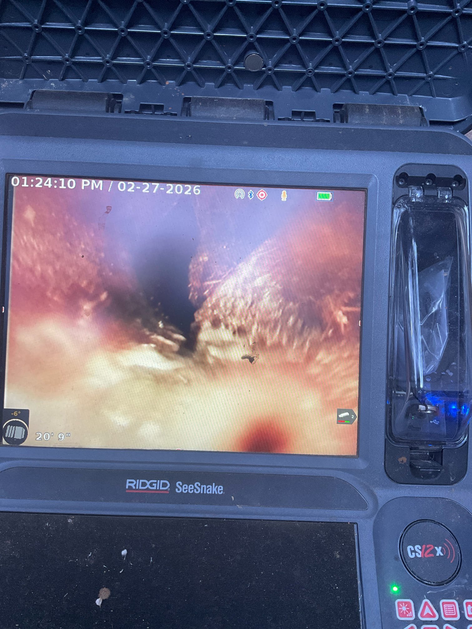 Replaced house sewer line cast iron in crawl space and original clay pipe outside under the driveway to the sidewalk area connected to city line with two clean outs installed. This job we have full five years labor and parts  warranty . 