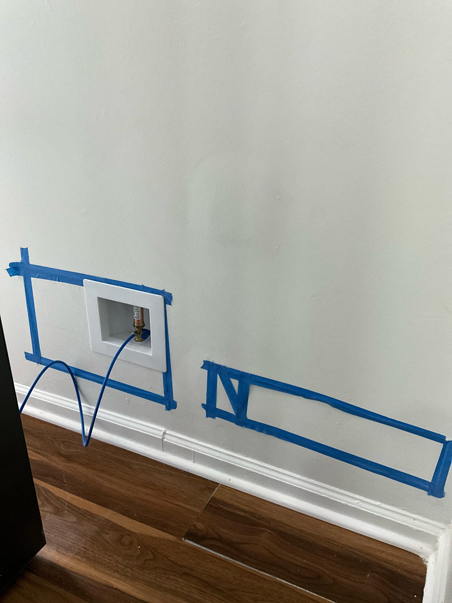 Customer had a leaking hose bib and a refrigerator with no water. Informed customer that the water line was disconnected under the sink and that the drains were incorrect and the stops needed to be changed due to not having individual stops for each individual line. Also informed customer that the refrigerator needed its own ice maker box. Customer also wanted to removed both bidet sprayers from the two toilets. Gave customer pricing to install an ice maker box, replace the shutoff and hose bib, replace the stops under the kitchen sink, rework the drains for the kitchen sink, and removed the bidet tees and sprayers and replaced the toilet supplies. Performed all work as stated and tested work to ensure proper function and no leaks. 