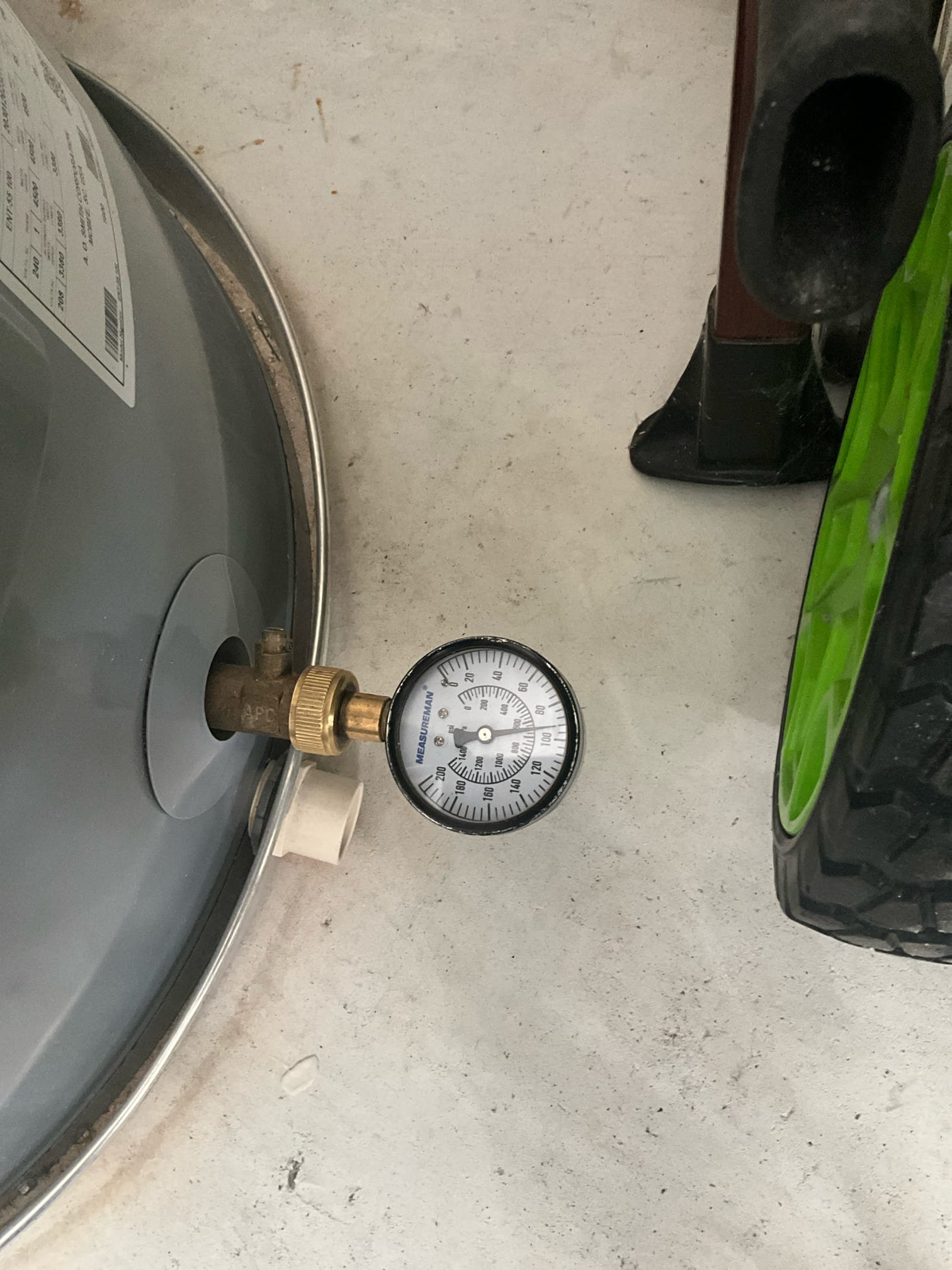 Customer had a high water pressure in home at around 90 psi. Thermal expansion valve is still working properly. Replaced prv and set house pressure to 60 psi. Tested work to ensure proper function and no leaks. 