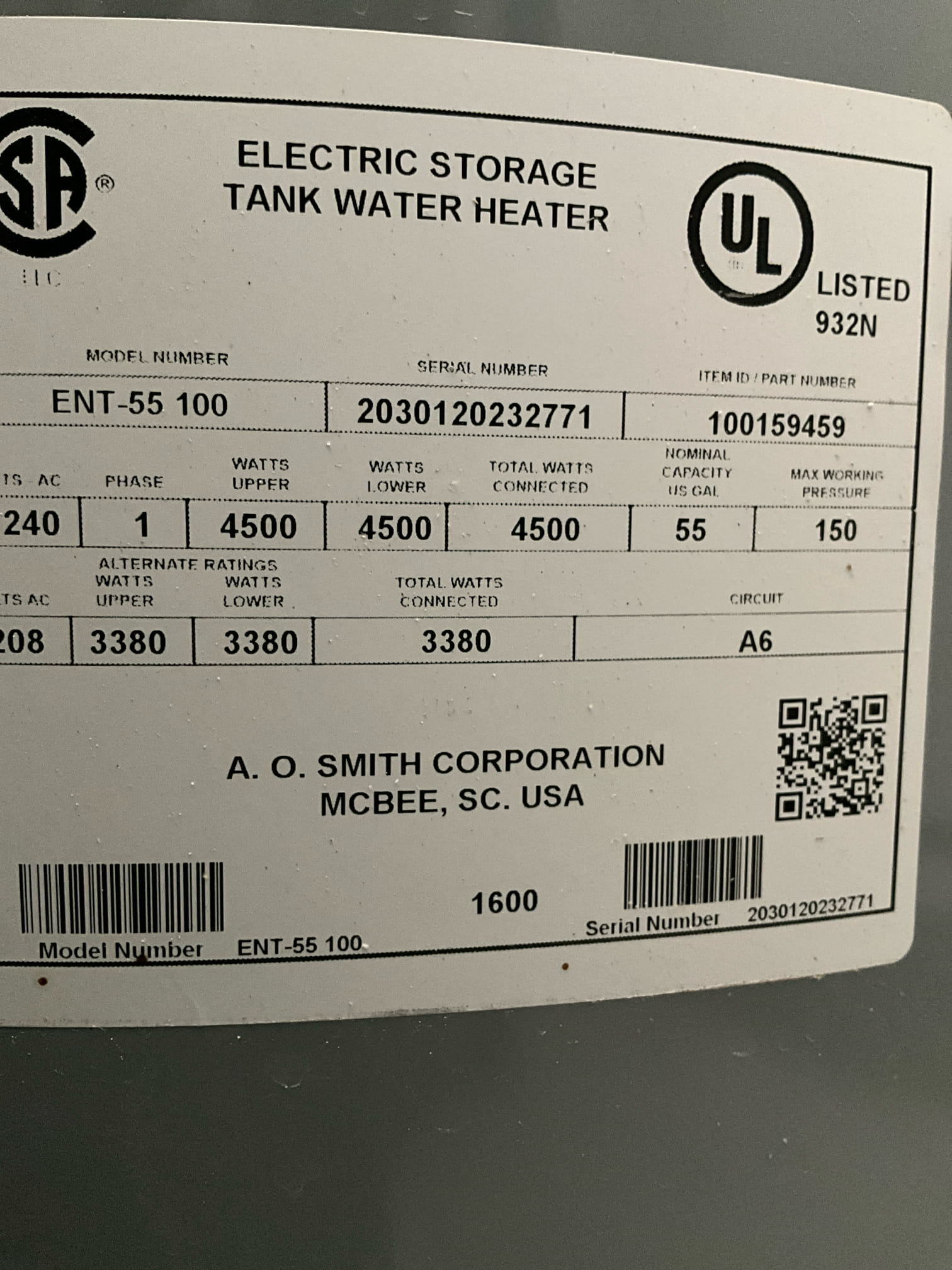 Customer had a high water pressure in home at around 90 psi. Thermal expansion valve is still working properly. Replaced prv and set house pressure to 60 psi. Tested work to ensure proper function and no leaks. 