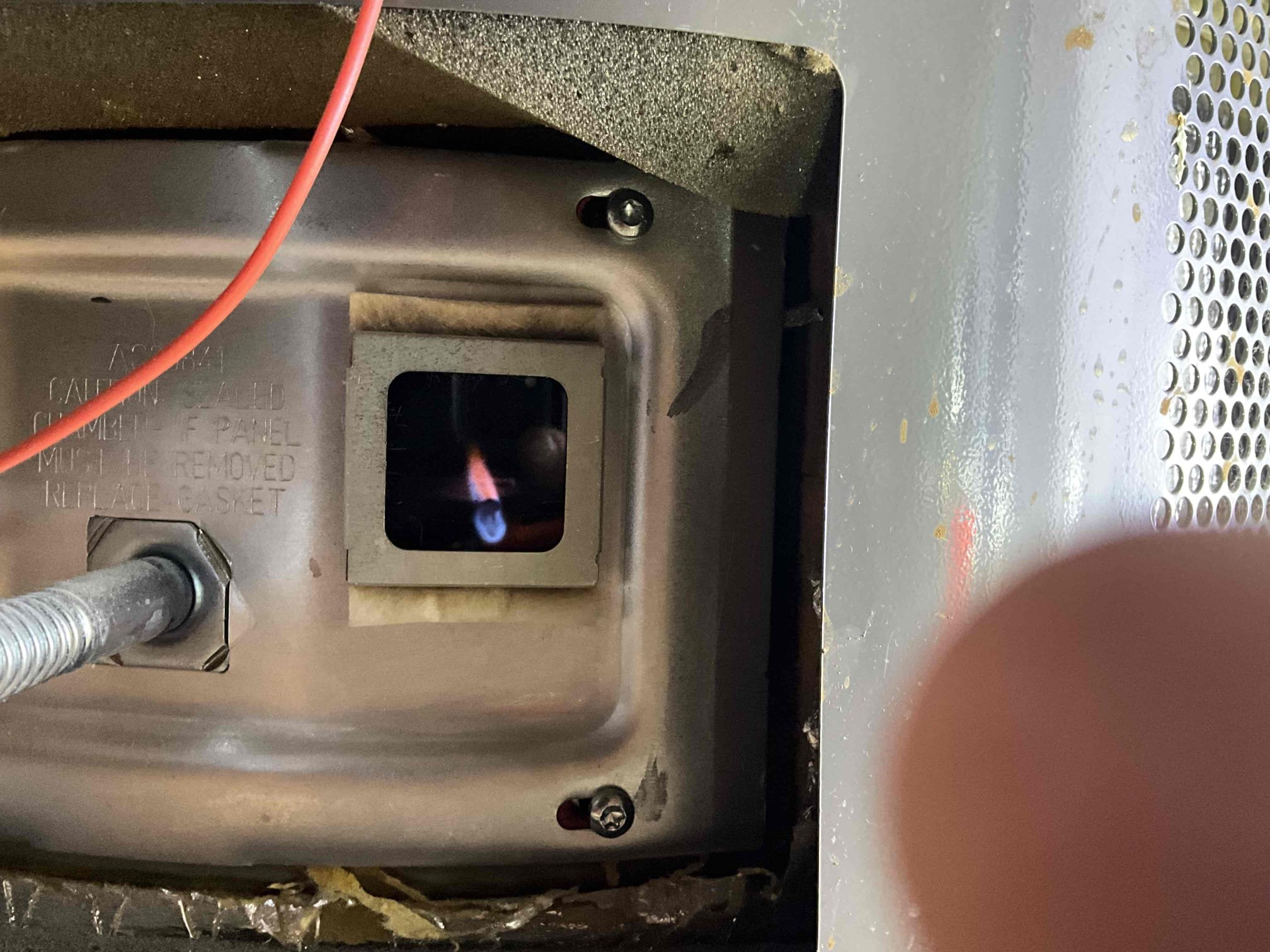 Arrived and performed annual inspection of customer plumbing system. Made a note for a failed thermal expansion tank, improper t&p, dripping t&p, leaking lavatory faucet, missing hose bib shutoff, and missing handle on kitchen service valve. Augured clogged toilet as a courtesy.