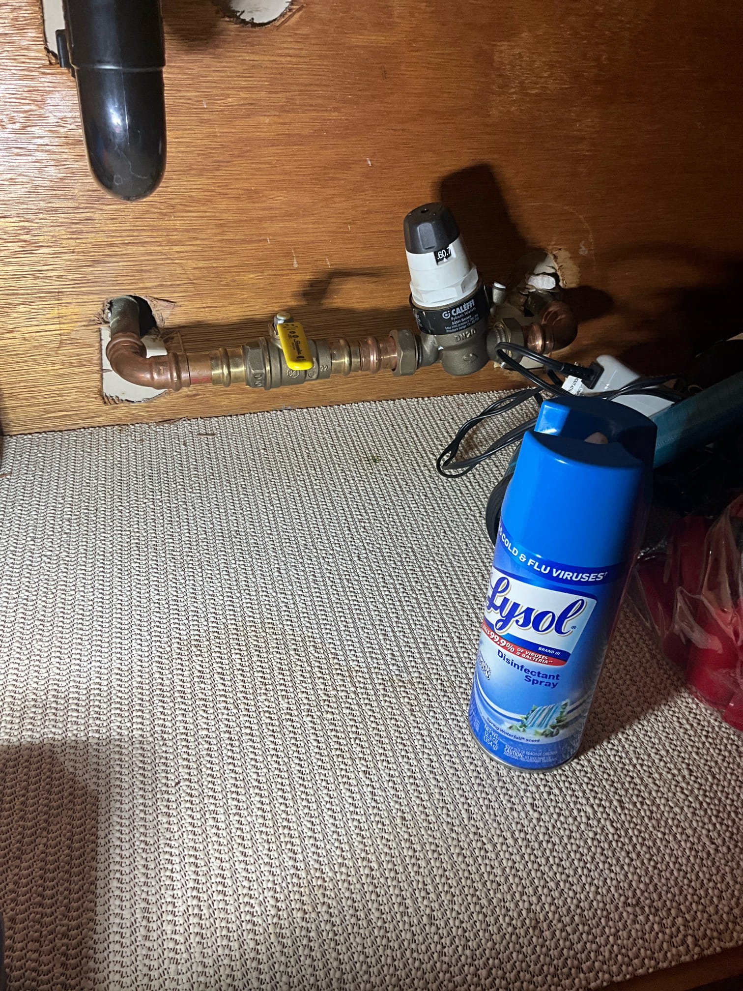 Call for no water in home.

Inspected property and found shut off valve under hallway bathroom in off position. This valve and pressure regulating valve are fairly new and functioning correctly. However, as the home has been empty for many years, we checked all fixtures as we brought water back on. We found the following issues:

Washing machine valves broken and unable to close.

Toilets all dry rotted and empty, two of which were unsecured to floor.

We proceeded with initial repairs, replacing toilets and washing machine box.

After repairs and bringing water on all the way, we found a few more issues remaining. Three faucets were leaking and running. Ms. Aurelia elected to replace all three. 

We replaced the kitchen faucet. Also replacing the shut off valves and basket strainer, as well as p trap and drain assembly.

Bathroom faucet, shut off valves, nd pop up assembly in the hallway bathroom and back hallway bathroom.

At the end of the work today there are no other concerns with