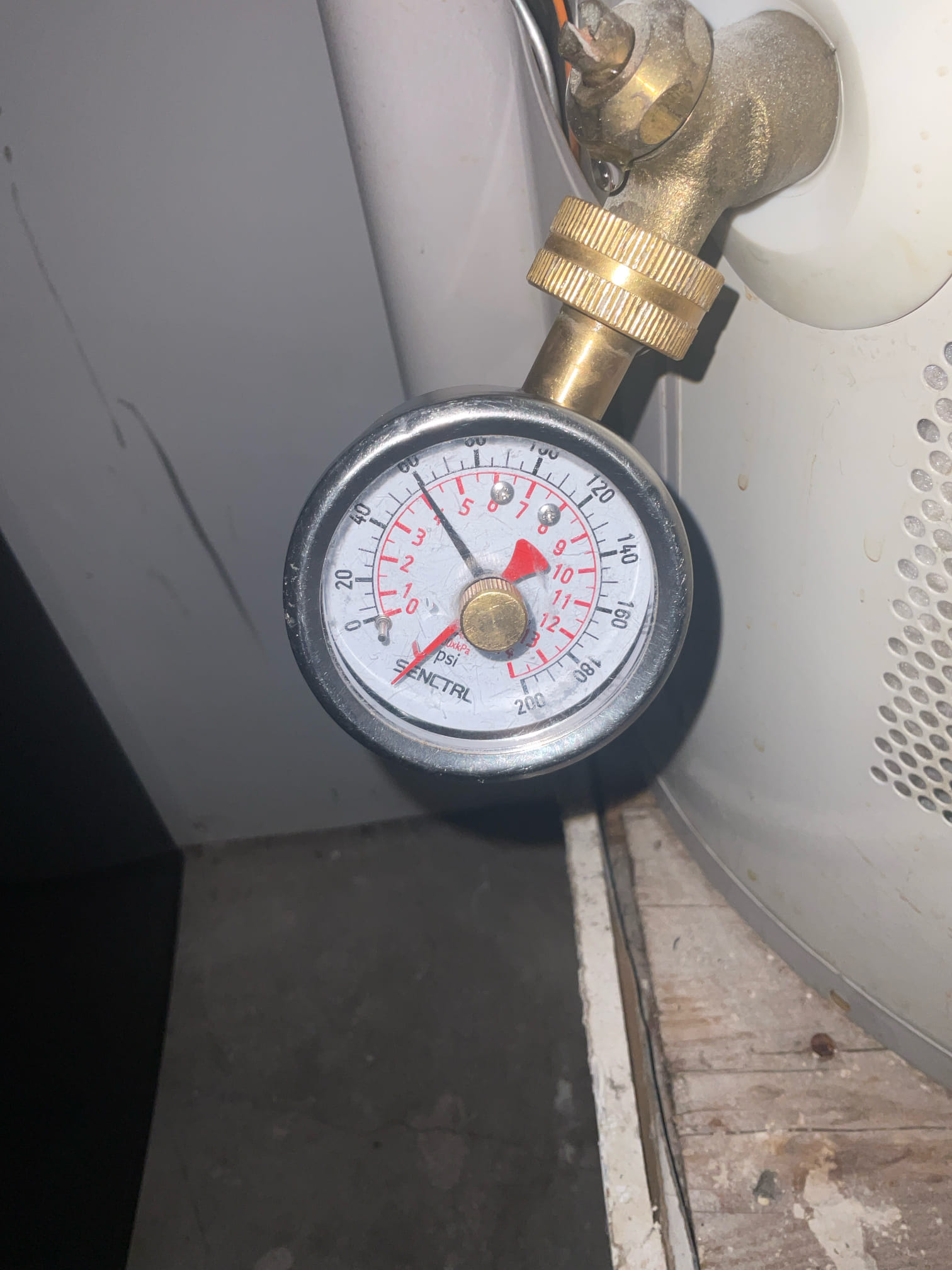 Replaced a AAV for upstairs sink , inside the cabinet 