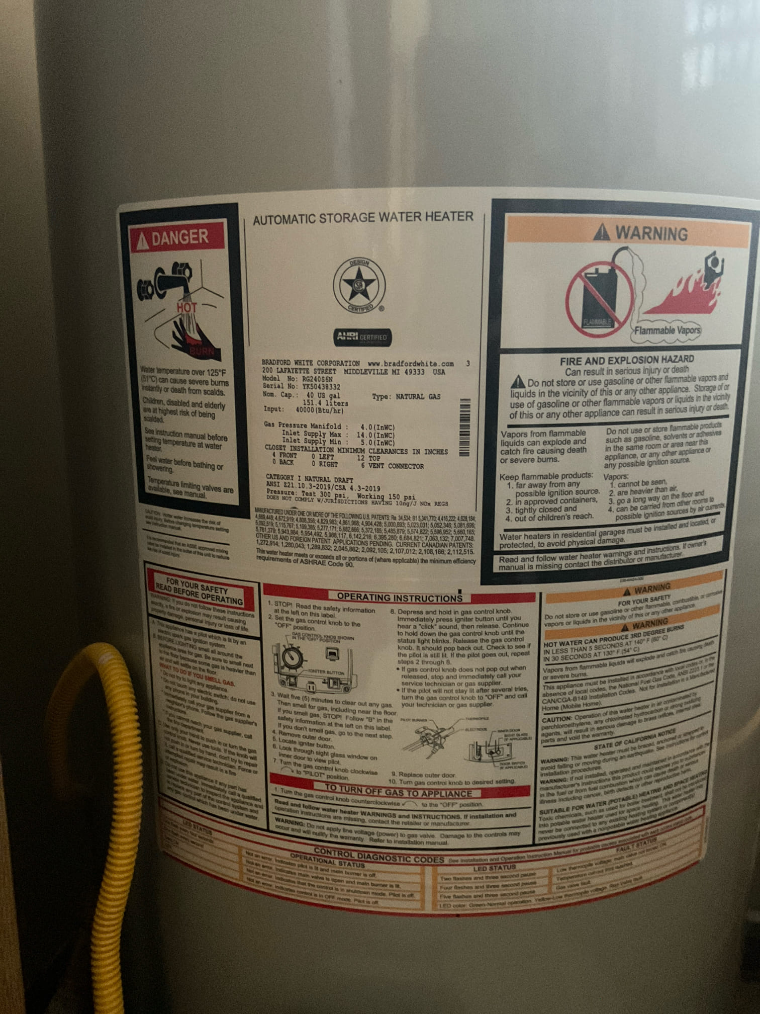 Problem with clogged kitchen sink , it’s old cast iron pipe , we replaced with pvc and bypassed old pipe in the wall , installed new pipe to main line with new p trap and AAV , replaced a sink pop up assembly with brush nickel push type .