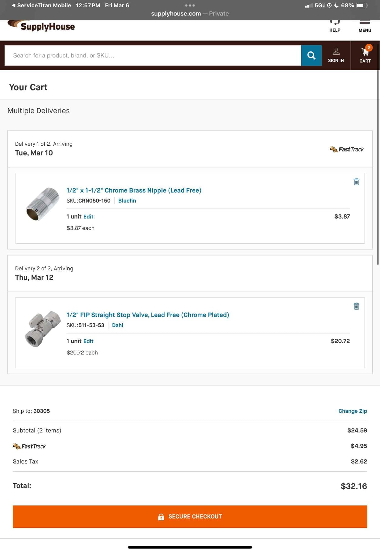 Client called us out due to the sewage ejector pump for basement fixtures and kitchen drain not working anymore. We’ve been out previously to remove large amount of grease from the pump and pit and got it running again. This time the pump was burnt up and would no longer work. I believe this is due to the original installer not drilling a “weep hole” on the drain pipe causing the pump to get air locked and burn up. Client also had a continuous gas smell in the basement ongoing since last visit. Customer thought it might be the vent for the tankless water heater, which is incorrect. I bubble tested the gas connections checking for leaks and found a leak at the flex connector. Was able to tighten that up and stop that gas leak. We also turned up water pressure to 60 psi as it was 40 psi and we recently replaced the pressure reducing valves. 

Today we replaced the burnt up sewage ejector pump with new and reconnected the discharge line and vent pipe and tested. Pump now running as it sho
